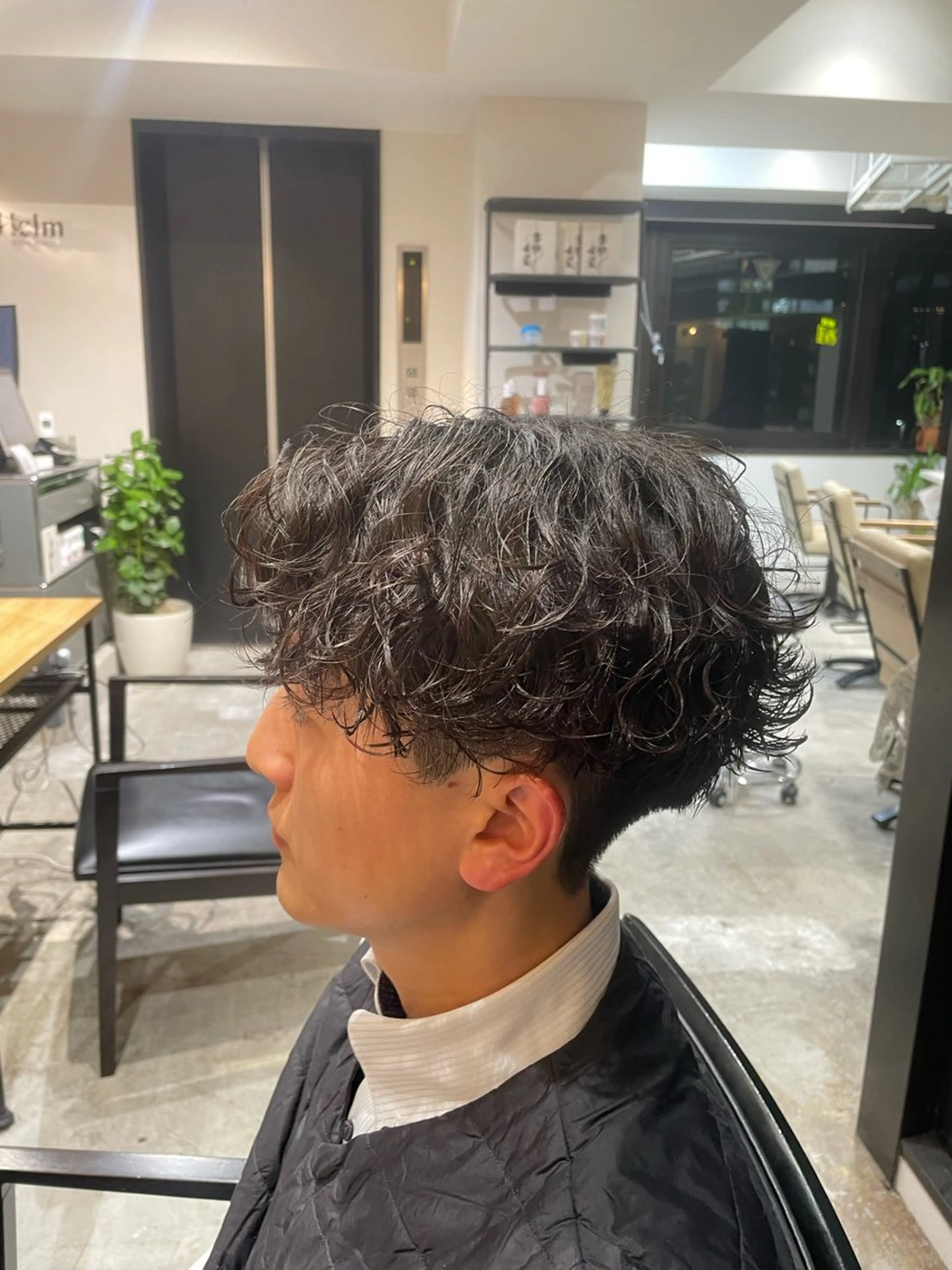 ショート メンズパーマ梅田 ・川副史晶のヘアスタイル