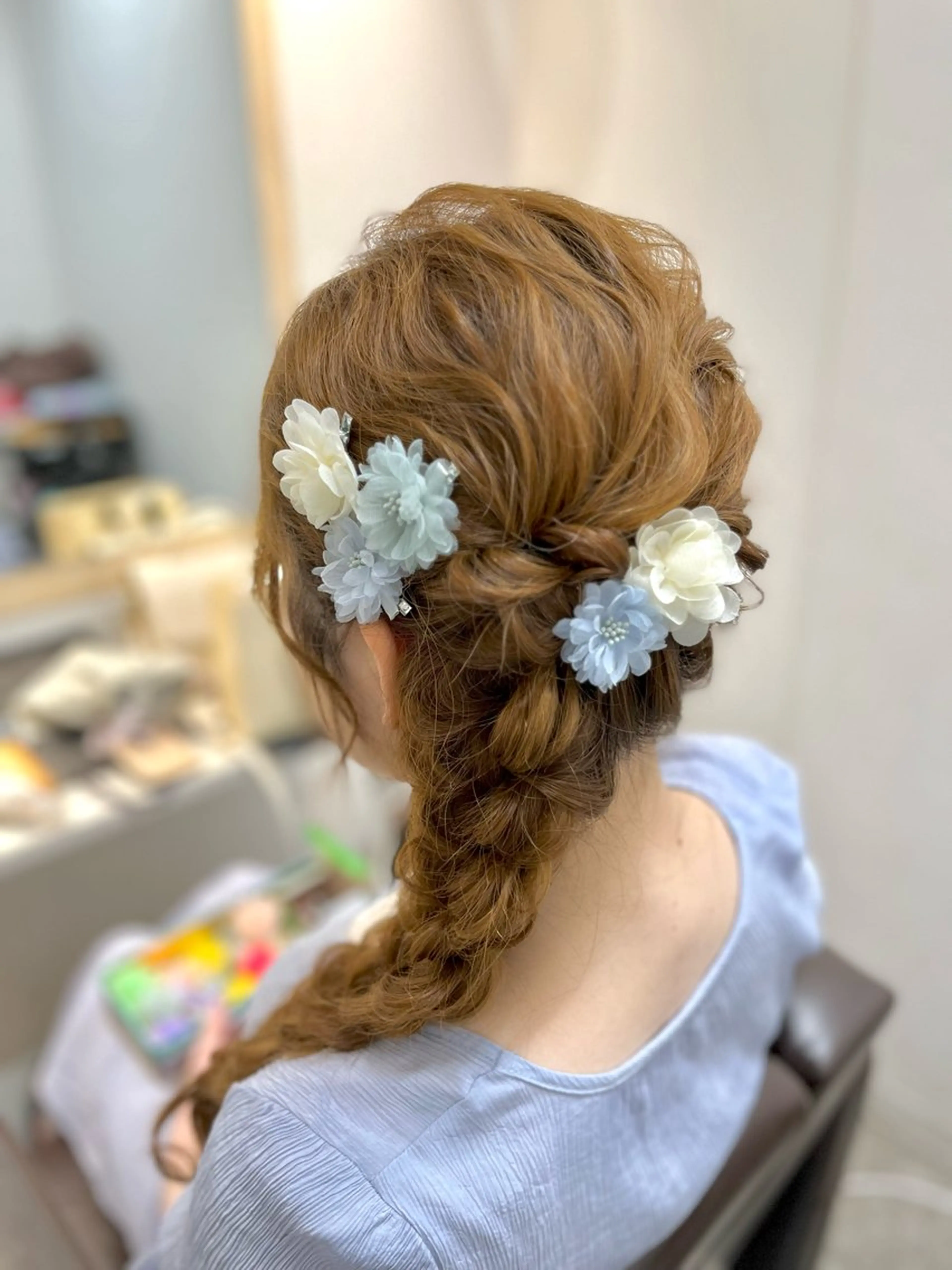 ヘアアレンジ 似合わせヘアメイク 💐オダギリチアキのヘアスタイル