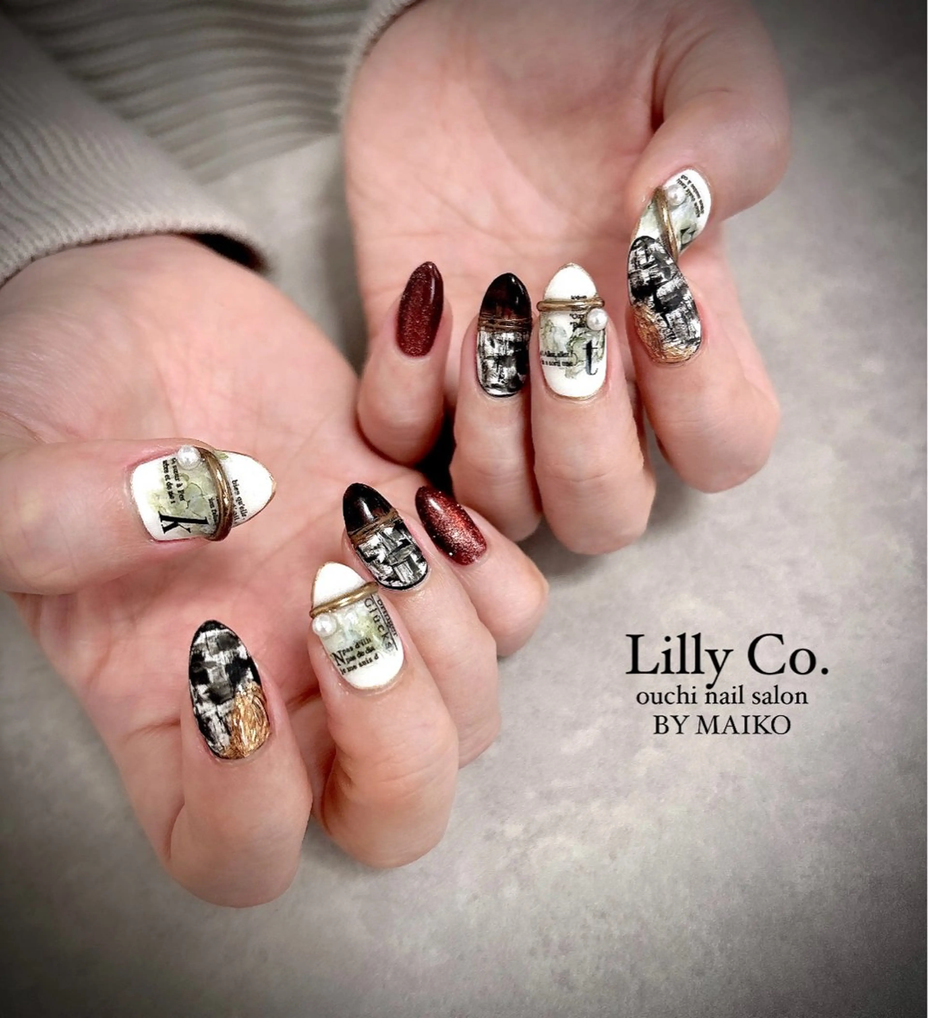 ネイル ハンドネイル ハンドケア Lilly Co.のネイルデザイン