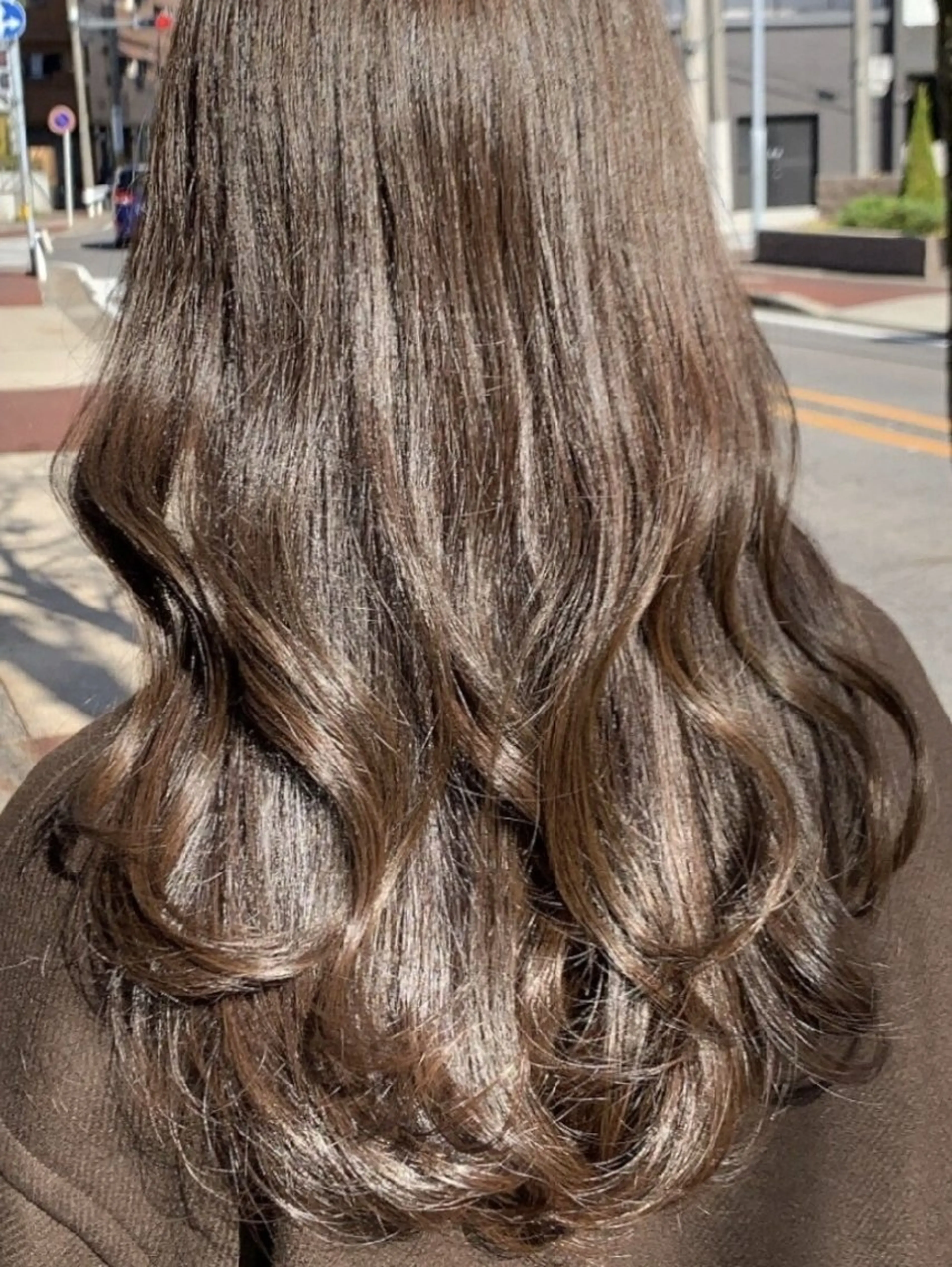 カラー 髪質改善ストレート/ kurachiのヘアスタイル