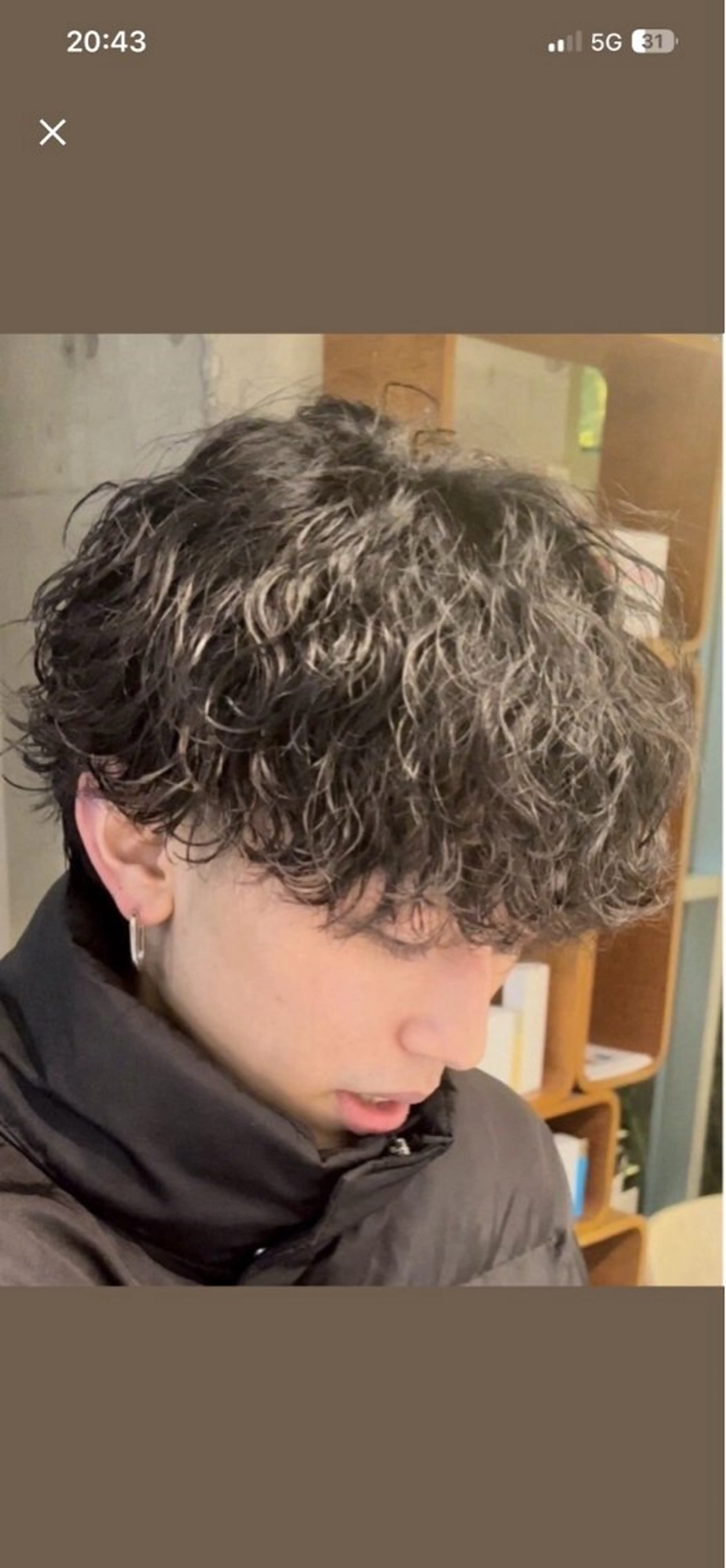 パーマ メンズ カット パーマ トリートメント 👑メンズパーマ屋 👑/栄/馬場斗生のヘアスタイル