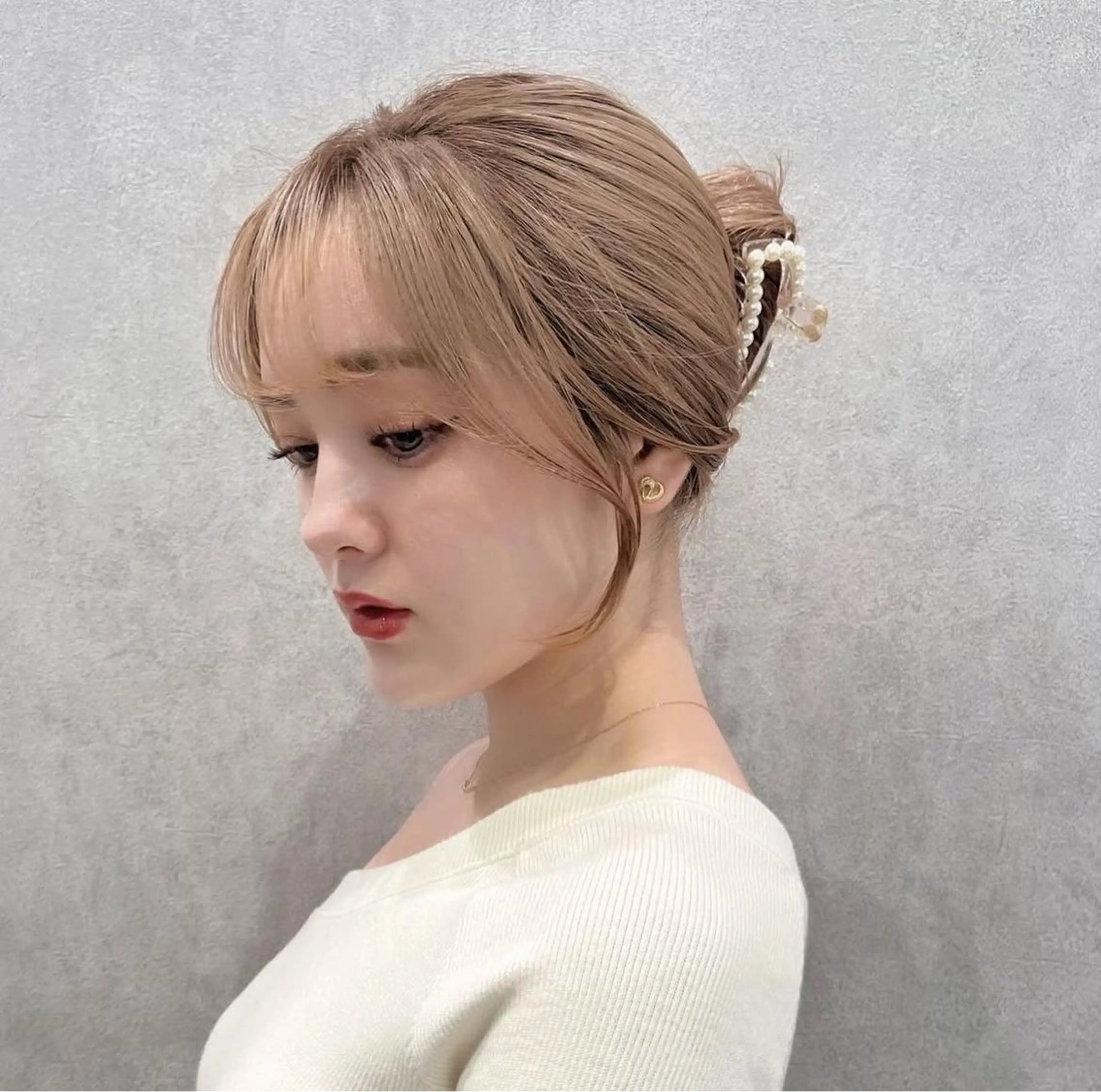 コテ巻きしあげ💓【前髪カット＋オージュア3ステップTR】の写真