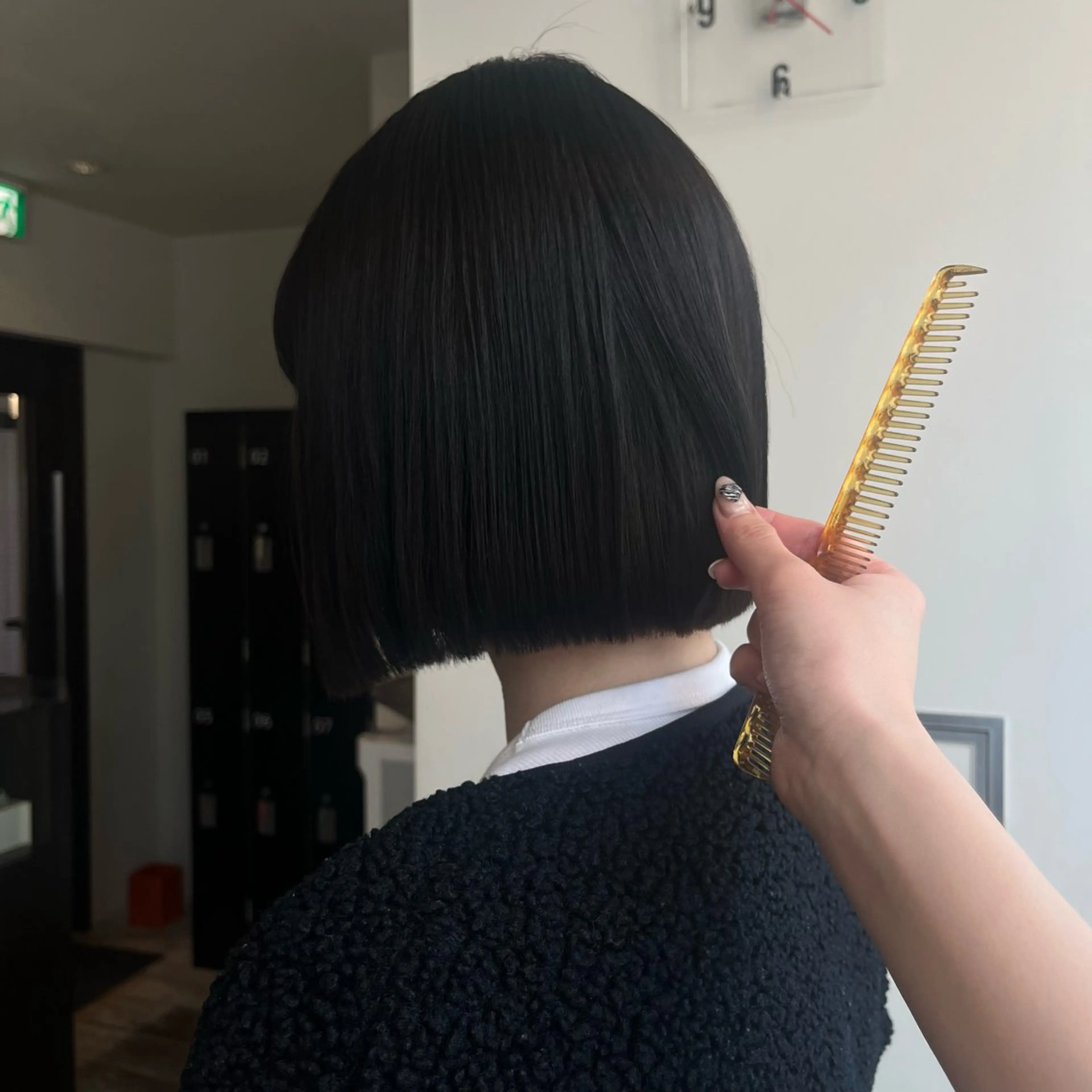 ミディアム ボブ rimi tabeiのヘアスタイル