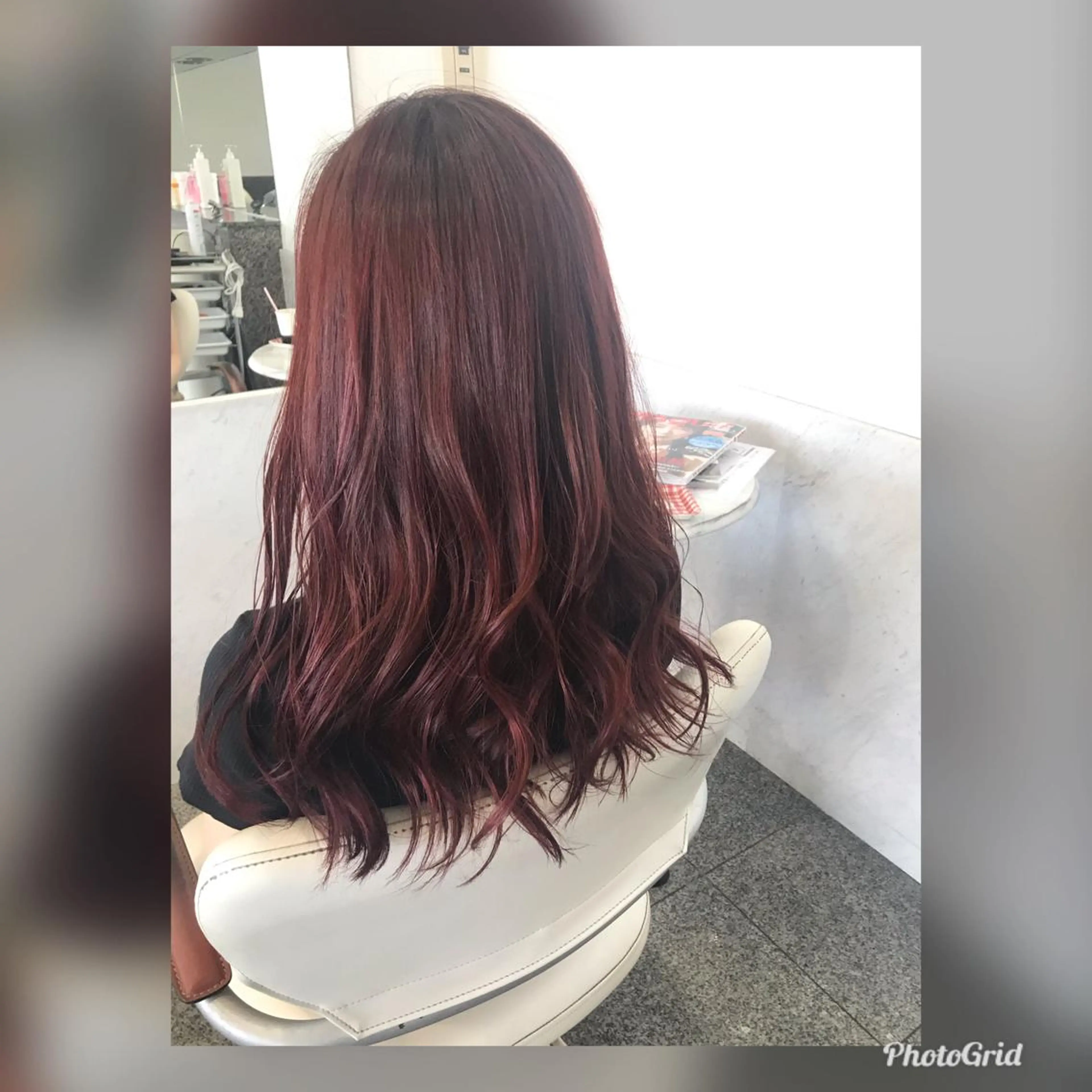 カラー 大森 有紗のヘアスタイル