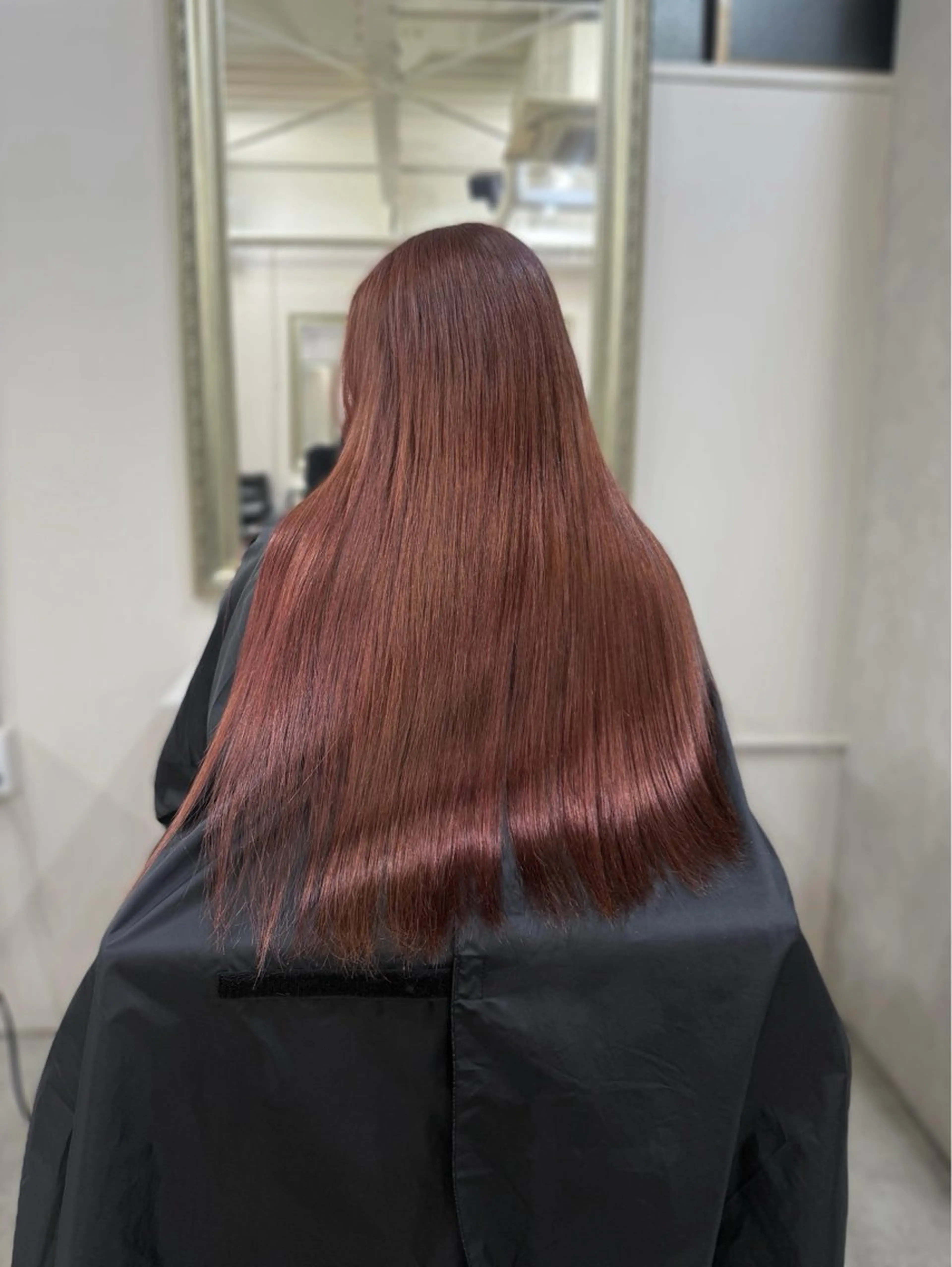ロング カラー ブリーチ ブリーチなしカラー カット ヘアカラー トリートメント 韓国・透明感カラー ／堀江／みずき🐩のヘアスタイル