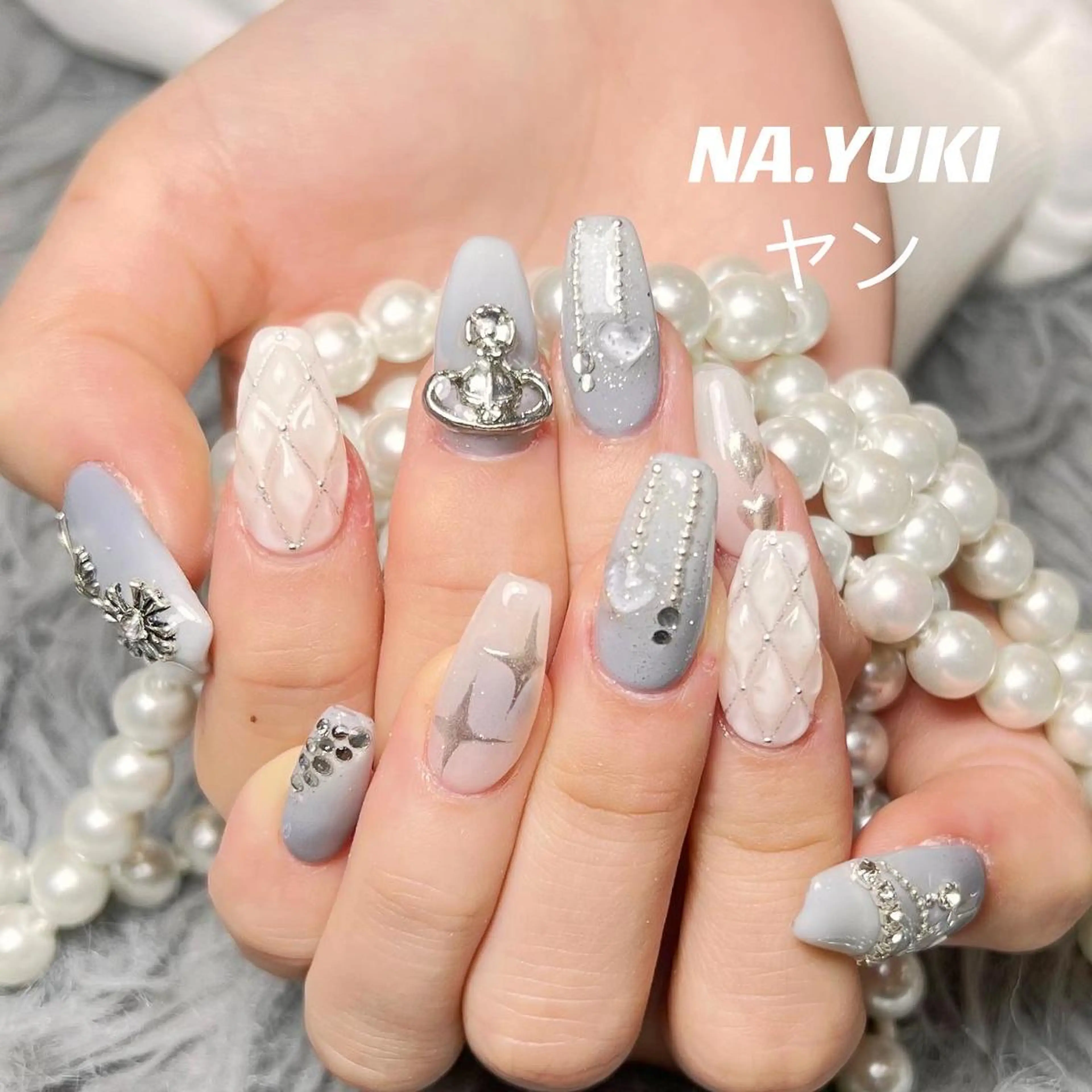 ネイル ハンドネイル 🎀 moo~ 🎀のネイルデザイン