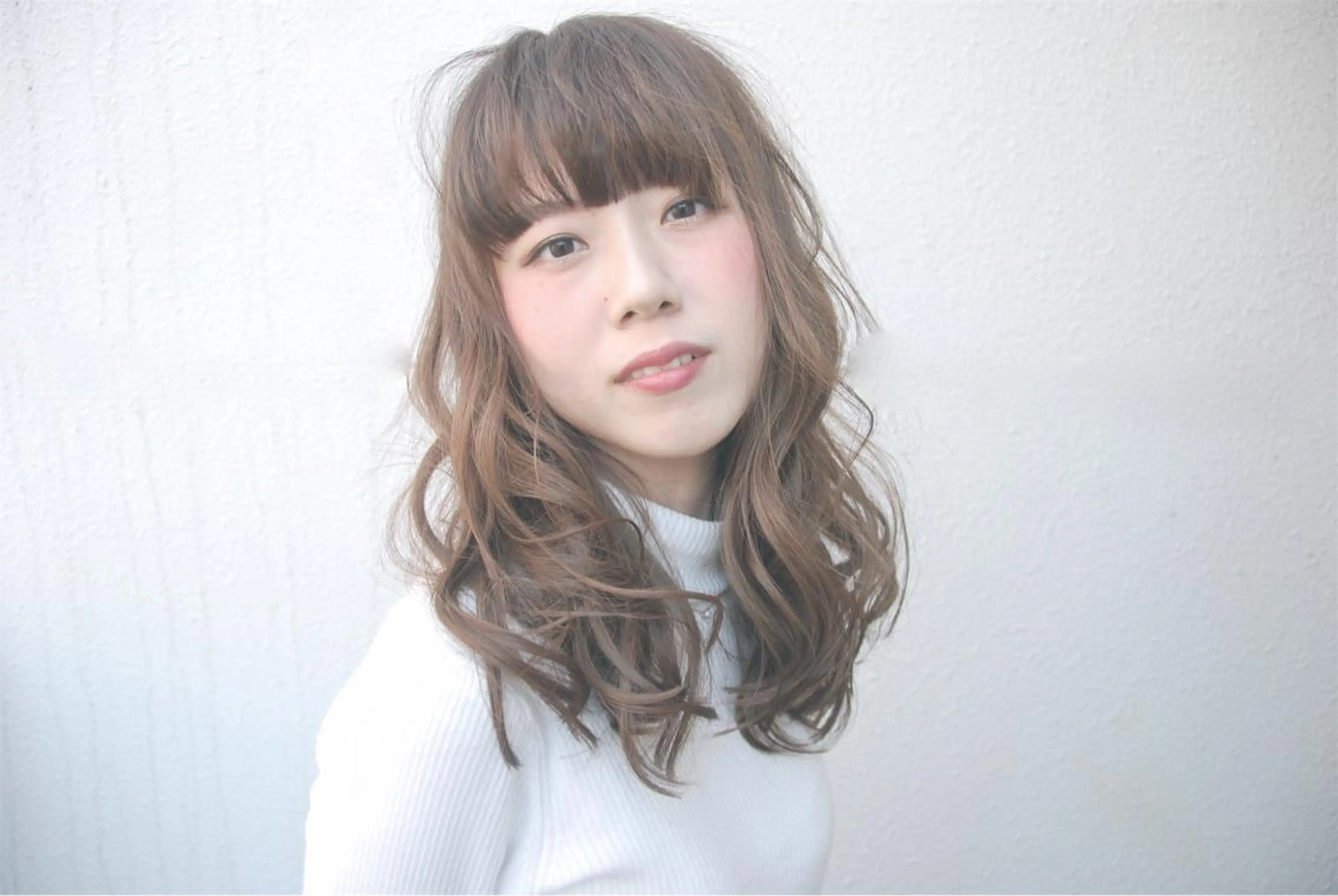 ロング カラー アッシュ インナーカラー/天神 ブリーチ/吉田のヘアスタイル