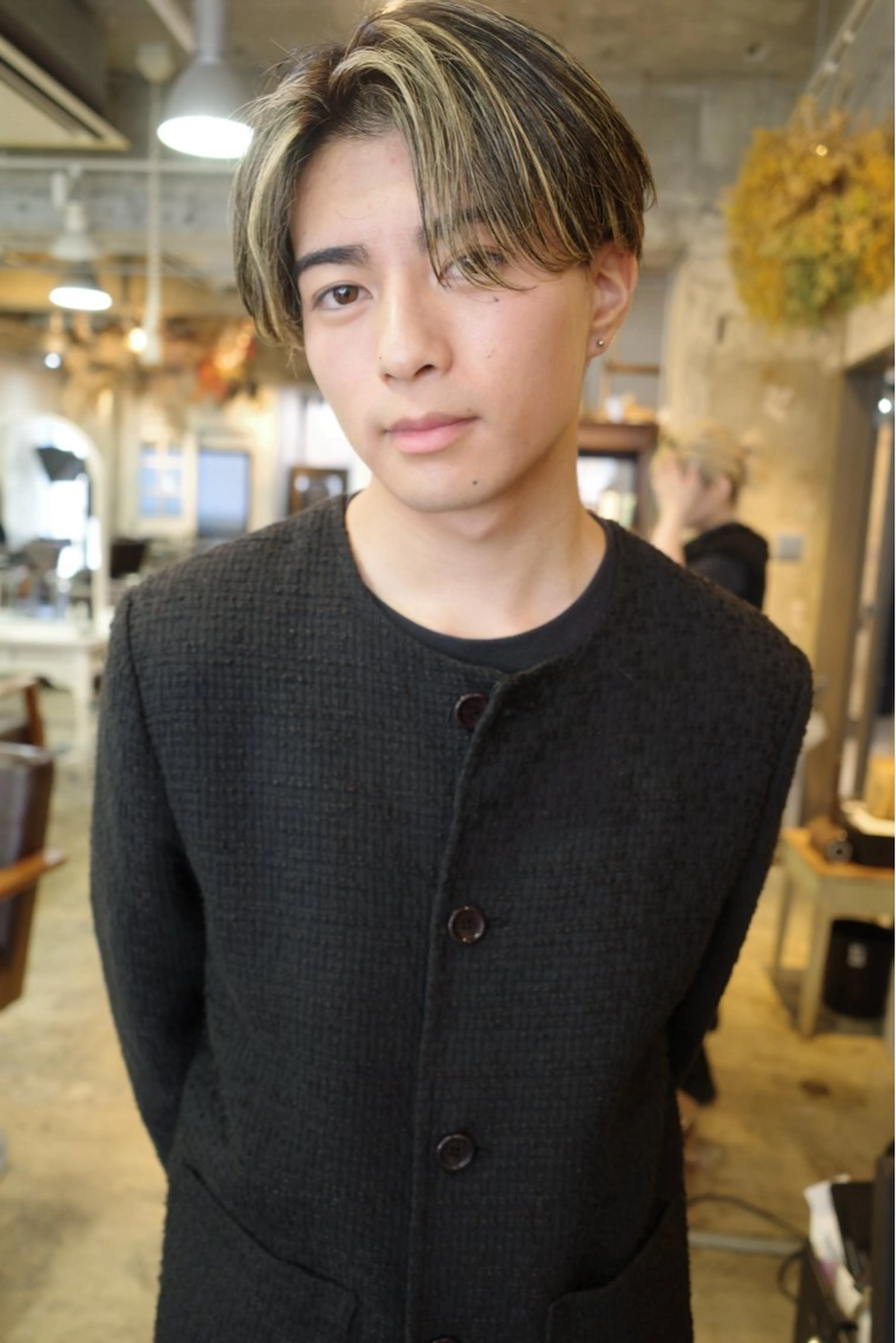 メンズ little石川 秀のヘアスタイル
