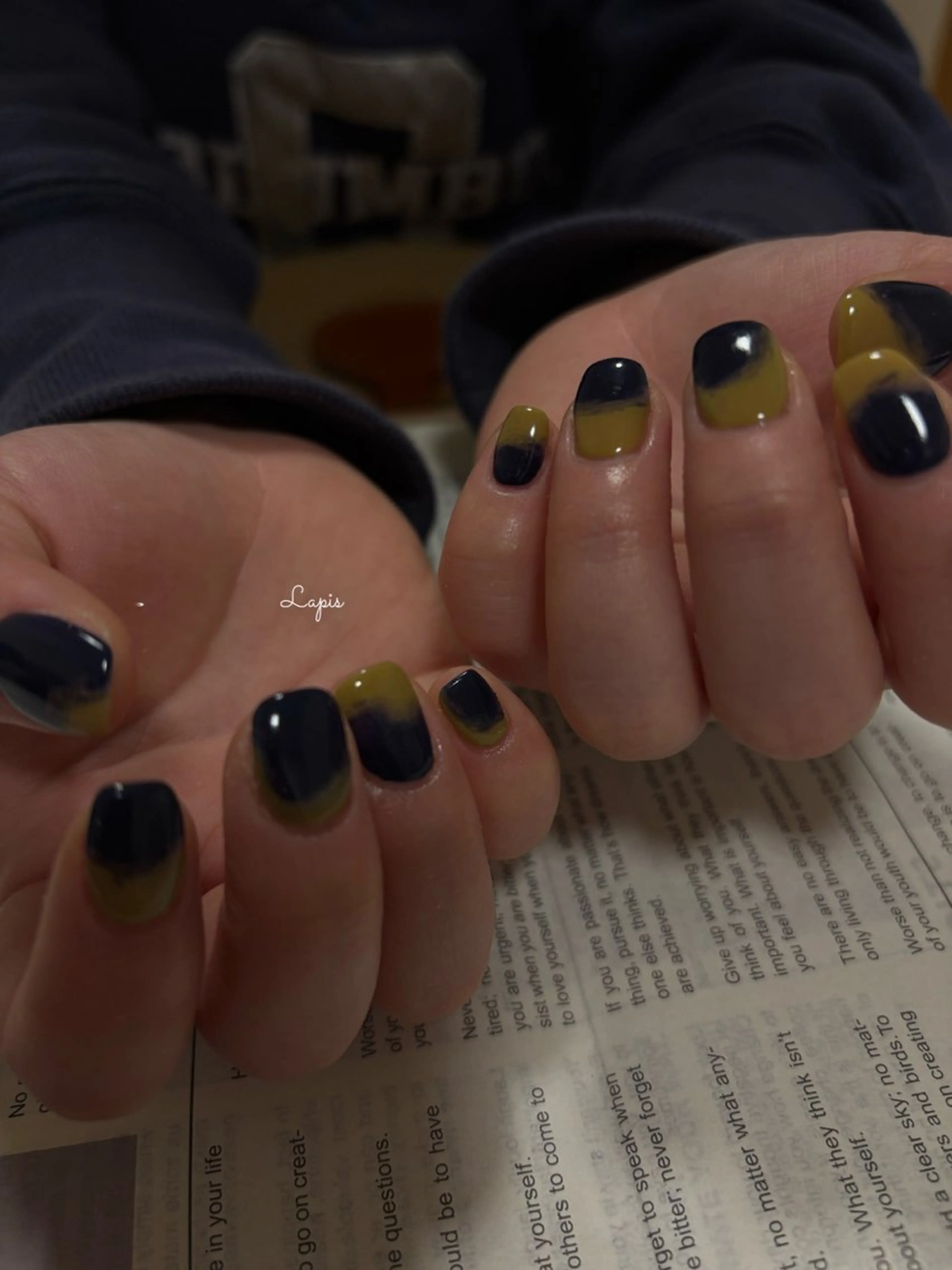 ネイル ハンドネイル Lapis *のネイルデザイン