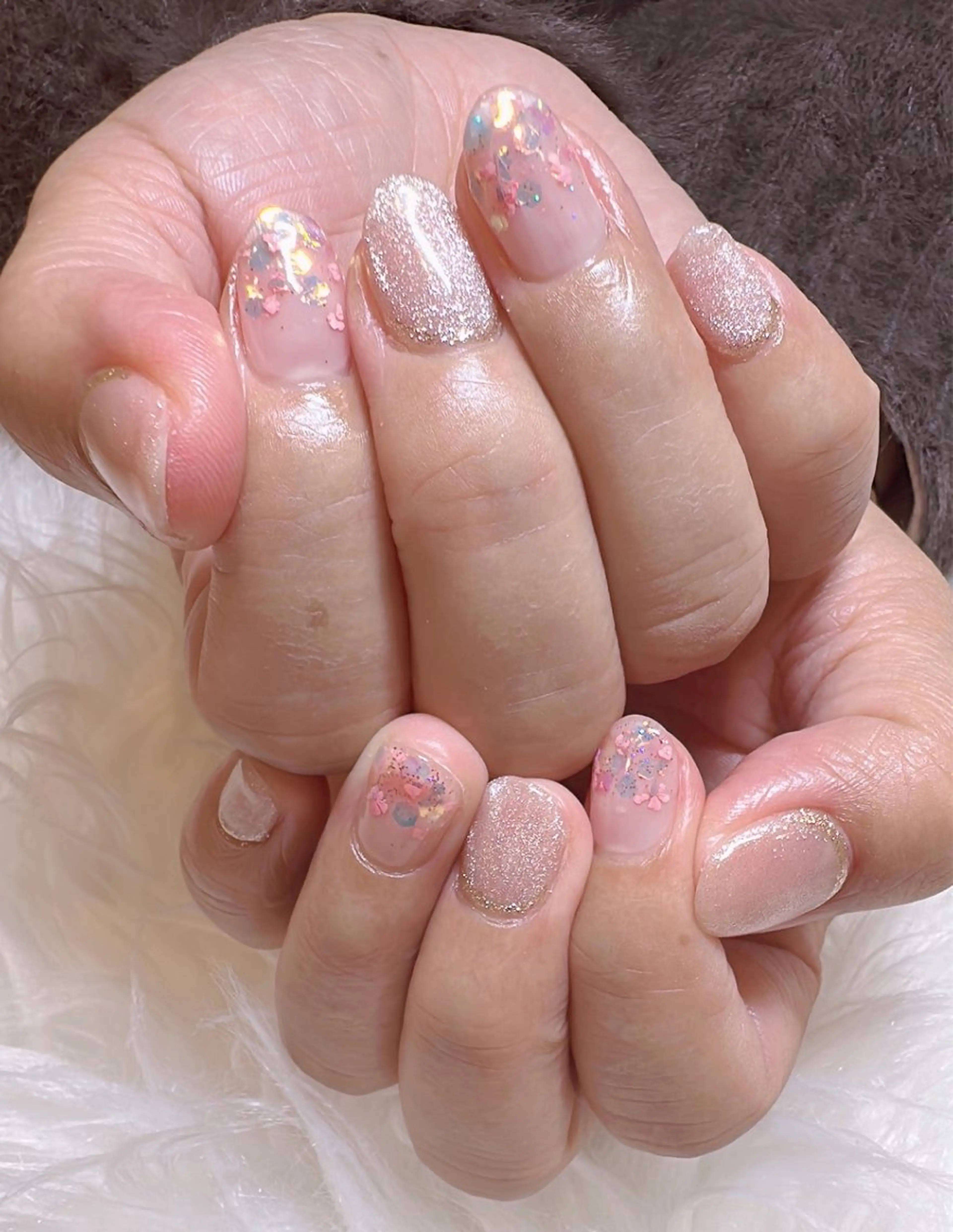 ネイル 持ち込み キュート ネイルのネイルデザイン