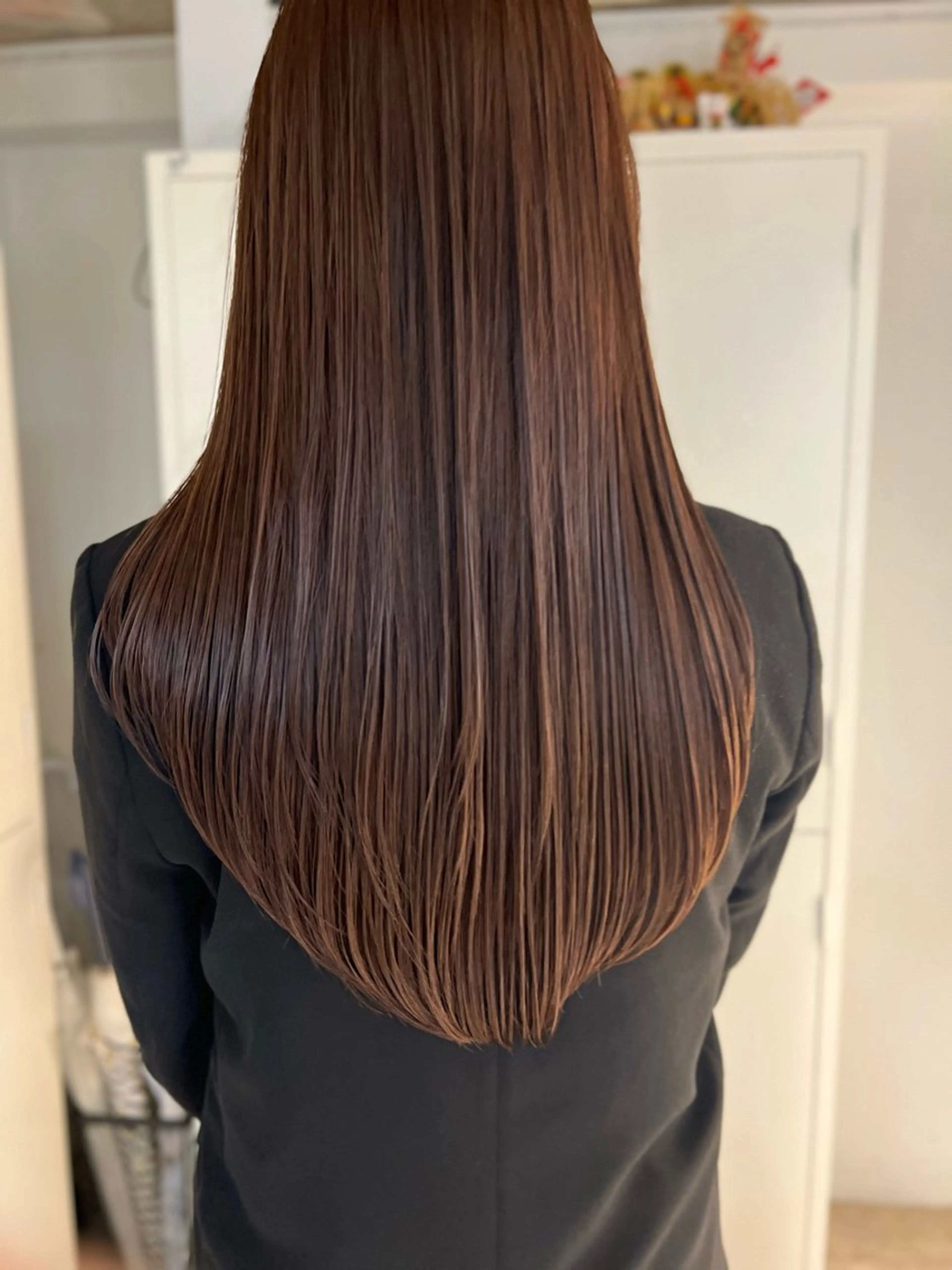 ロング カラー 渋谷　今泉ひろき 髪質改善×美髪矯正のヘアスタイル