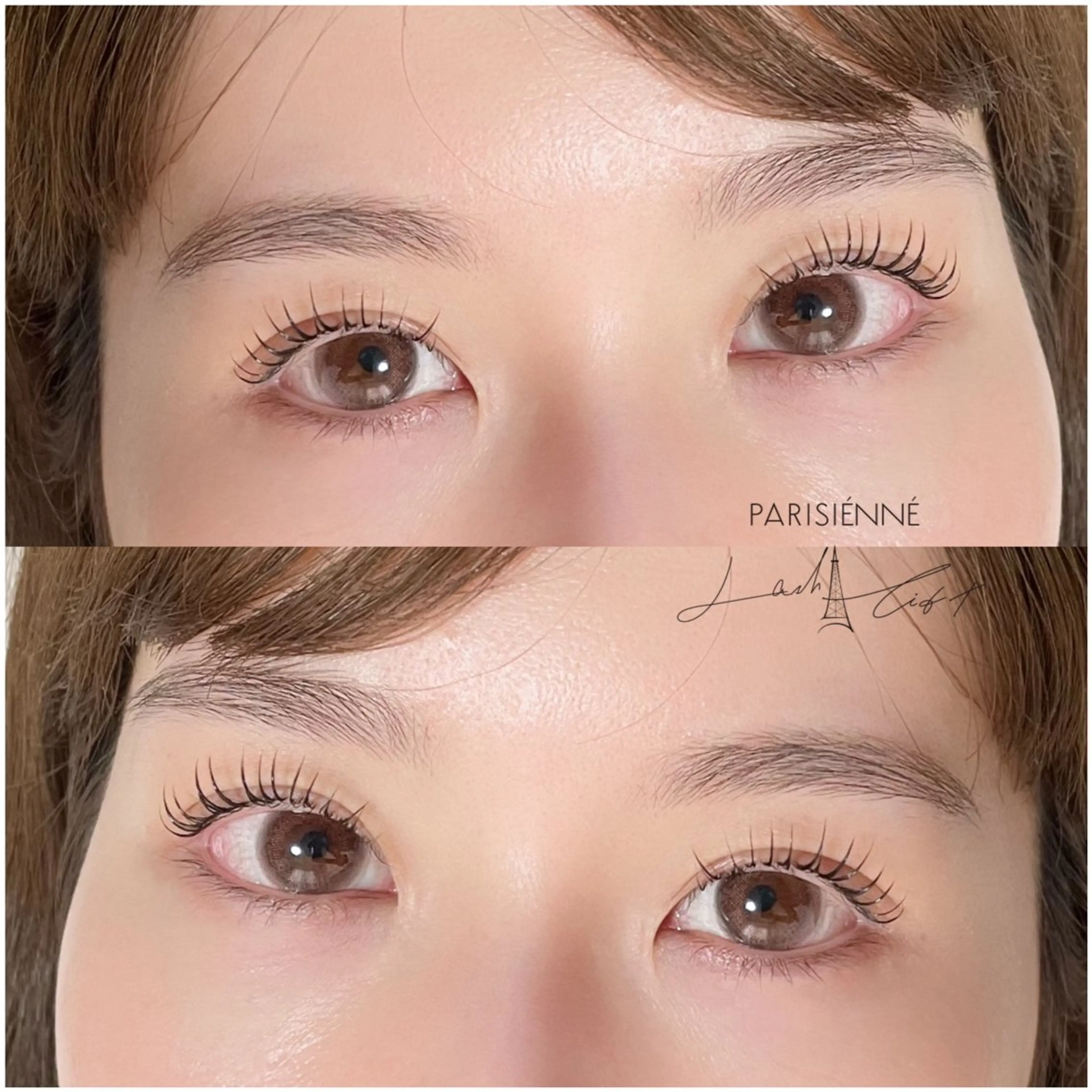 マツエク・マツパ 束感まつ毛 韓国風マツエク パリジェンヌラッシュリフト 一重×まつ毛パーマ モテ眉No1🎀 sayaka.nの眉毛・アイブロウイメージ