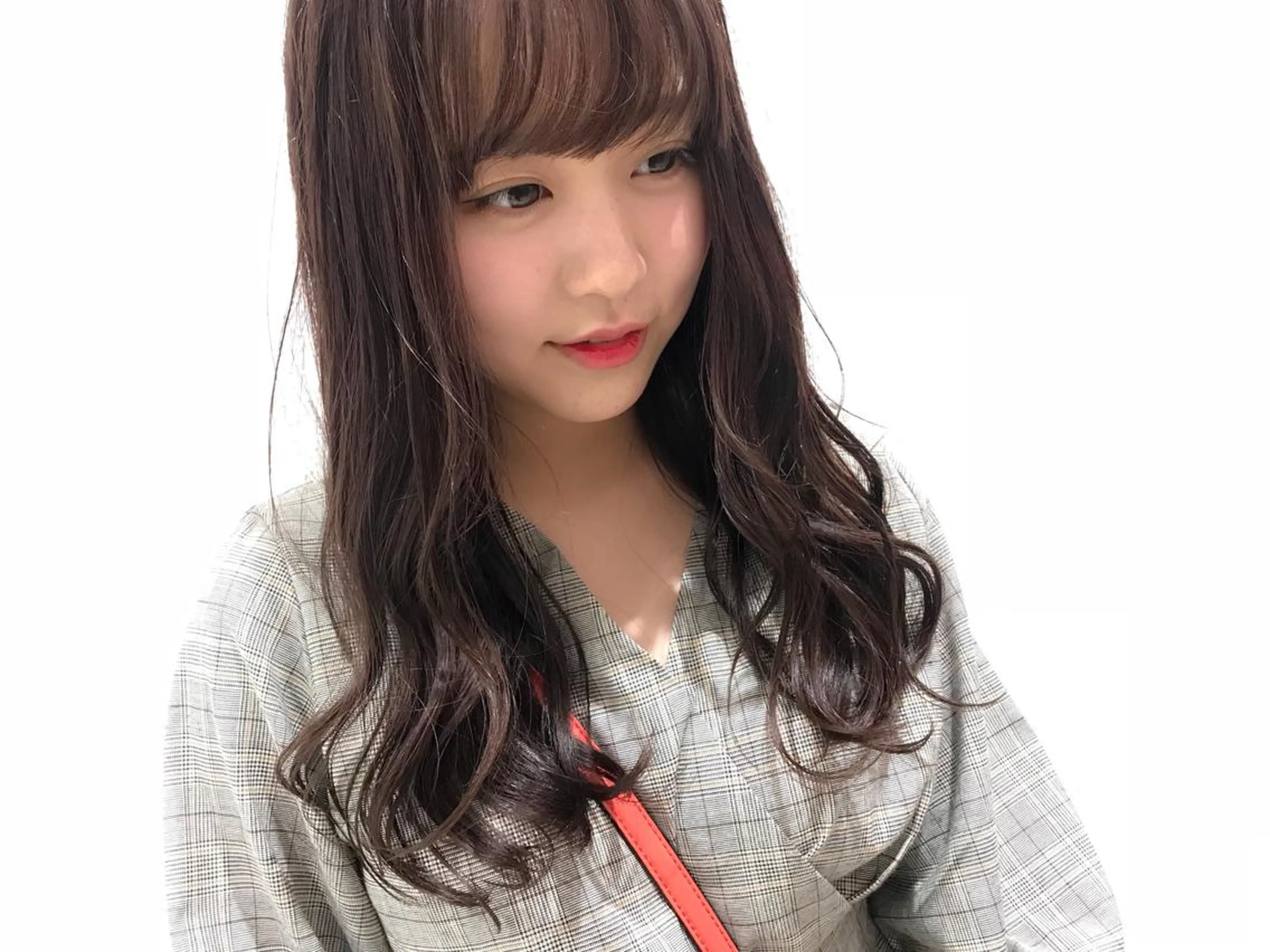 ロング カラー 当日予約🆗✂︎ ウエモト　タクのヘアスタイル