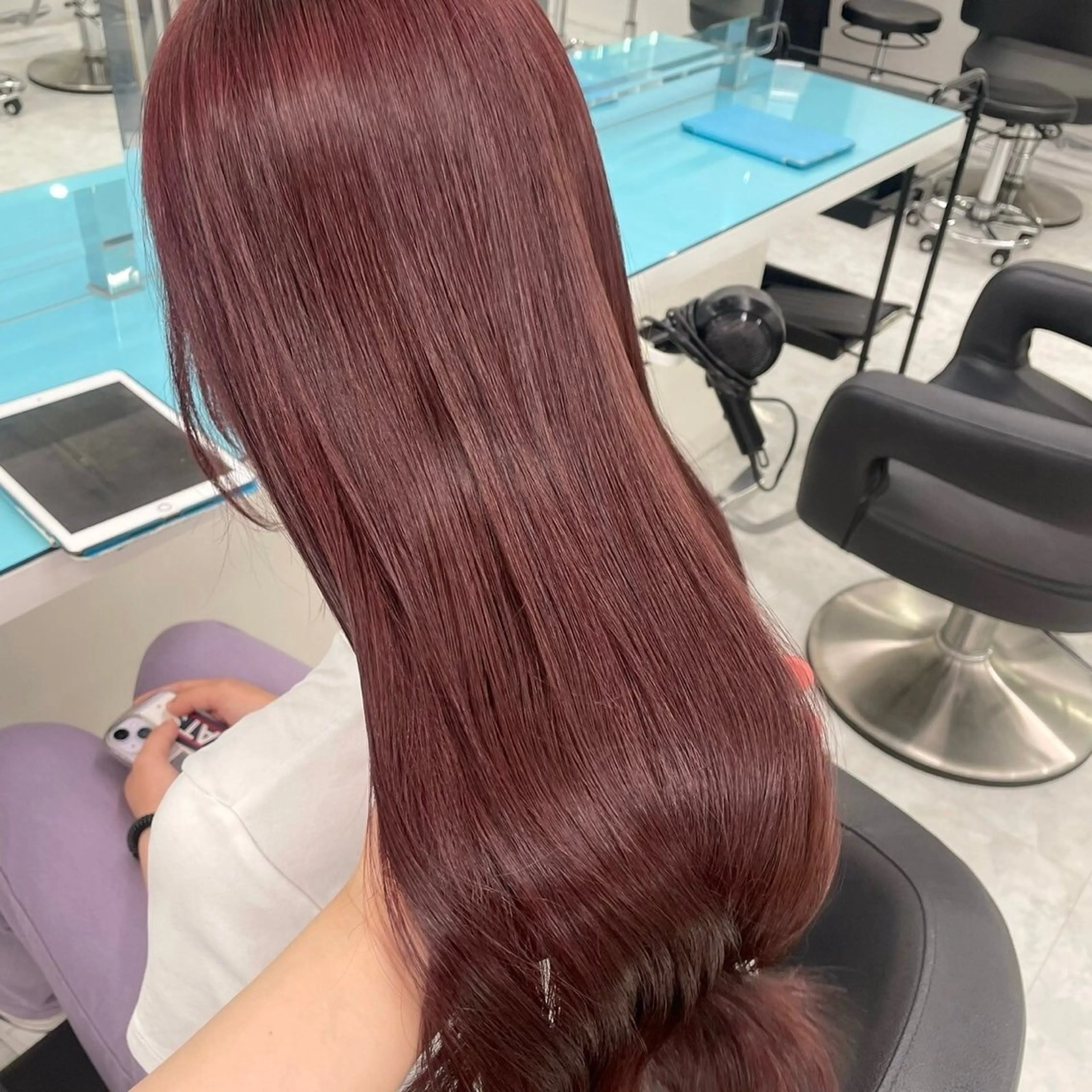 カラー ブリーチ ダブルカラー ブリーチなしカラー 髪質改善 🍒暖色ダブルカラー /FUKA🍒のヘアスタイル