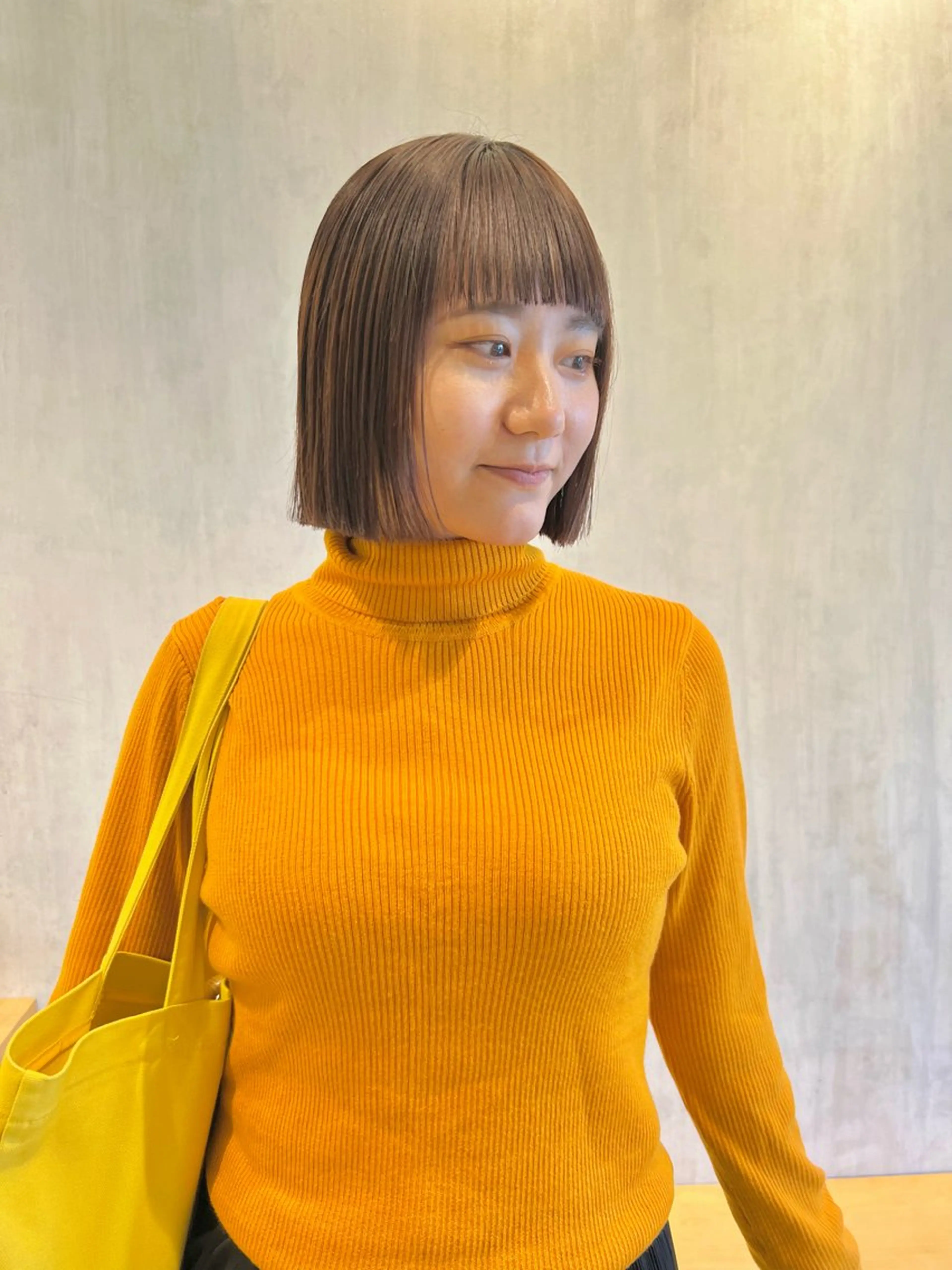 ショート パーマ ボブ ストレートパーマ カット 縮毛矯正 メンズパーマ/フェ ザーパーマ/古川晴輝のヘアスタイル