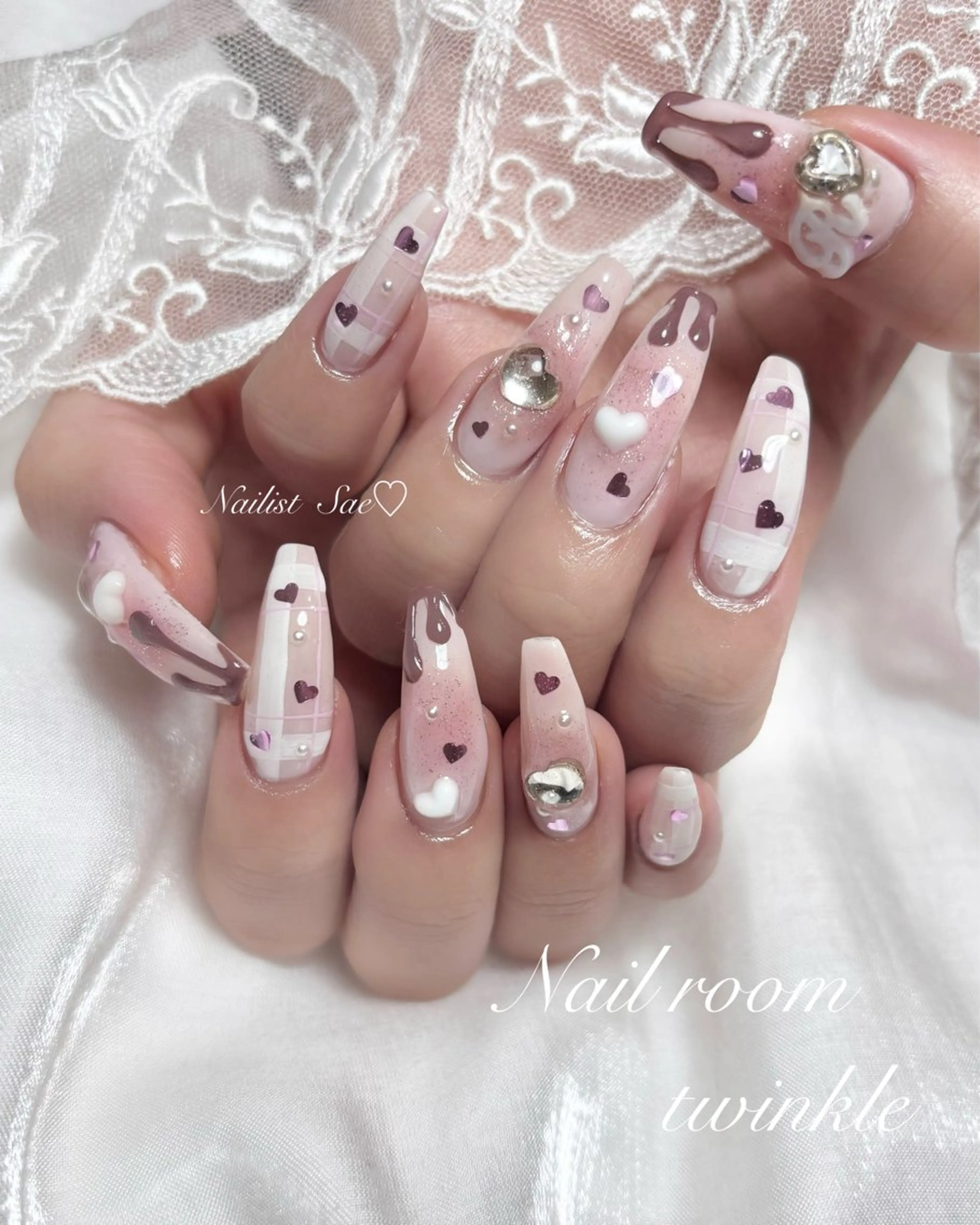 ネイル Nail room twinkleのネイルデザイン