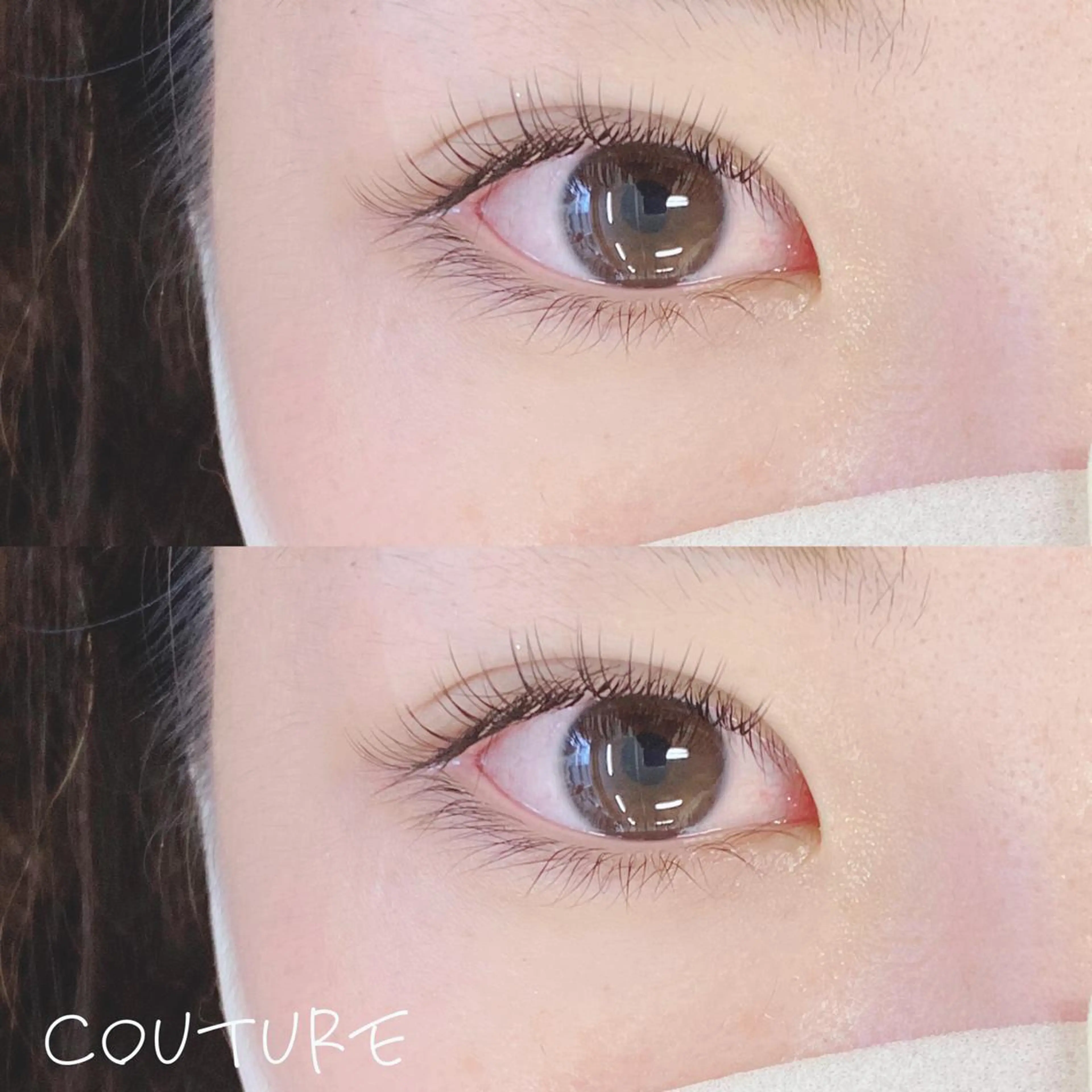 マツエク・マツパ フラットラッシュ 藤本 渚佐のマツエク・マツパデザイン