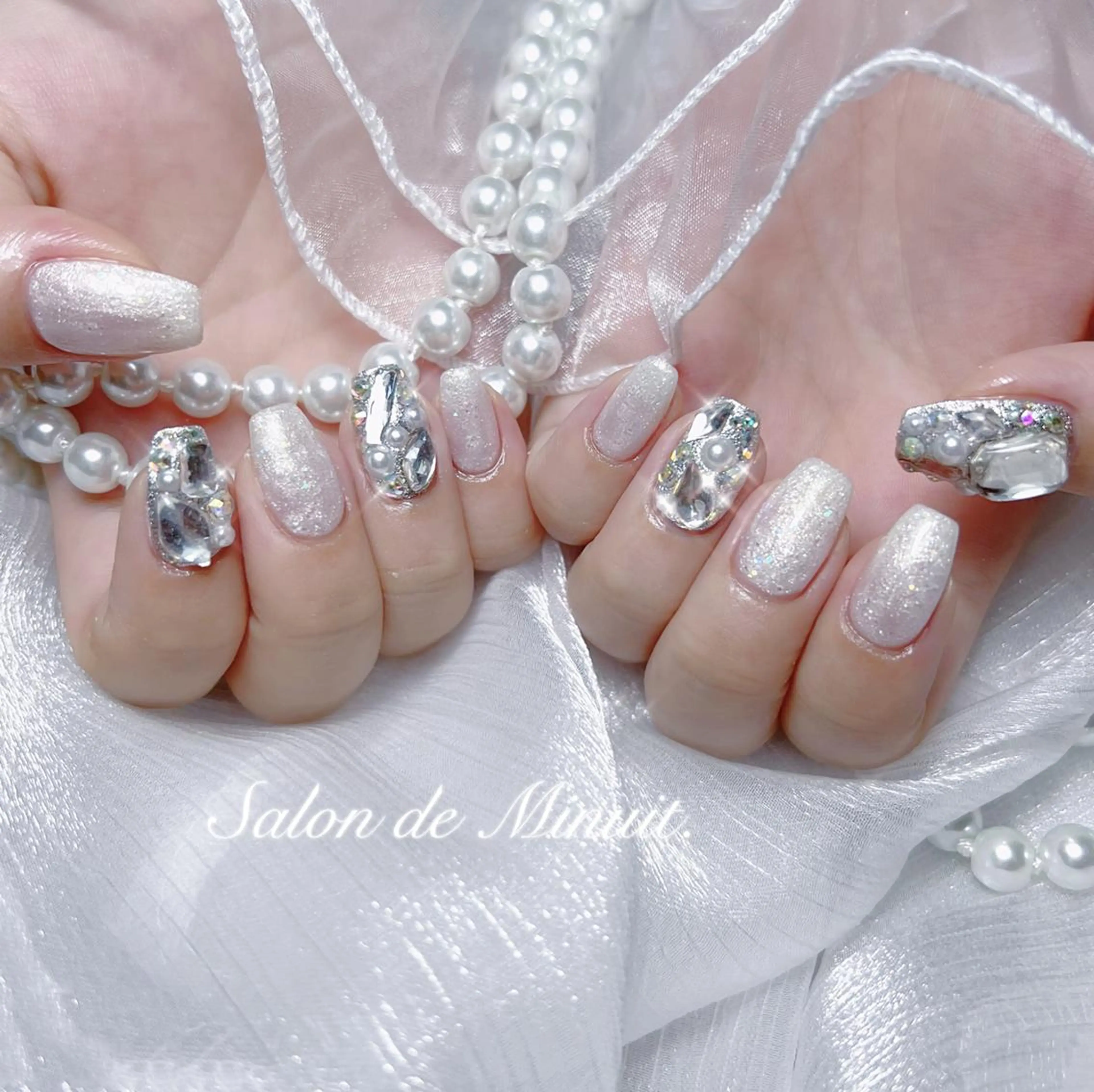 ネイル ハンドネイル ハンドケア Momo 🤍のネイルデザイン