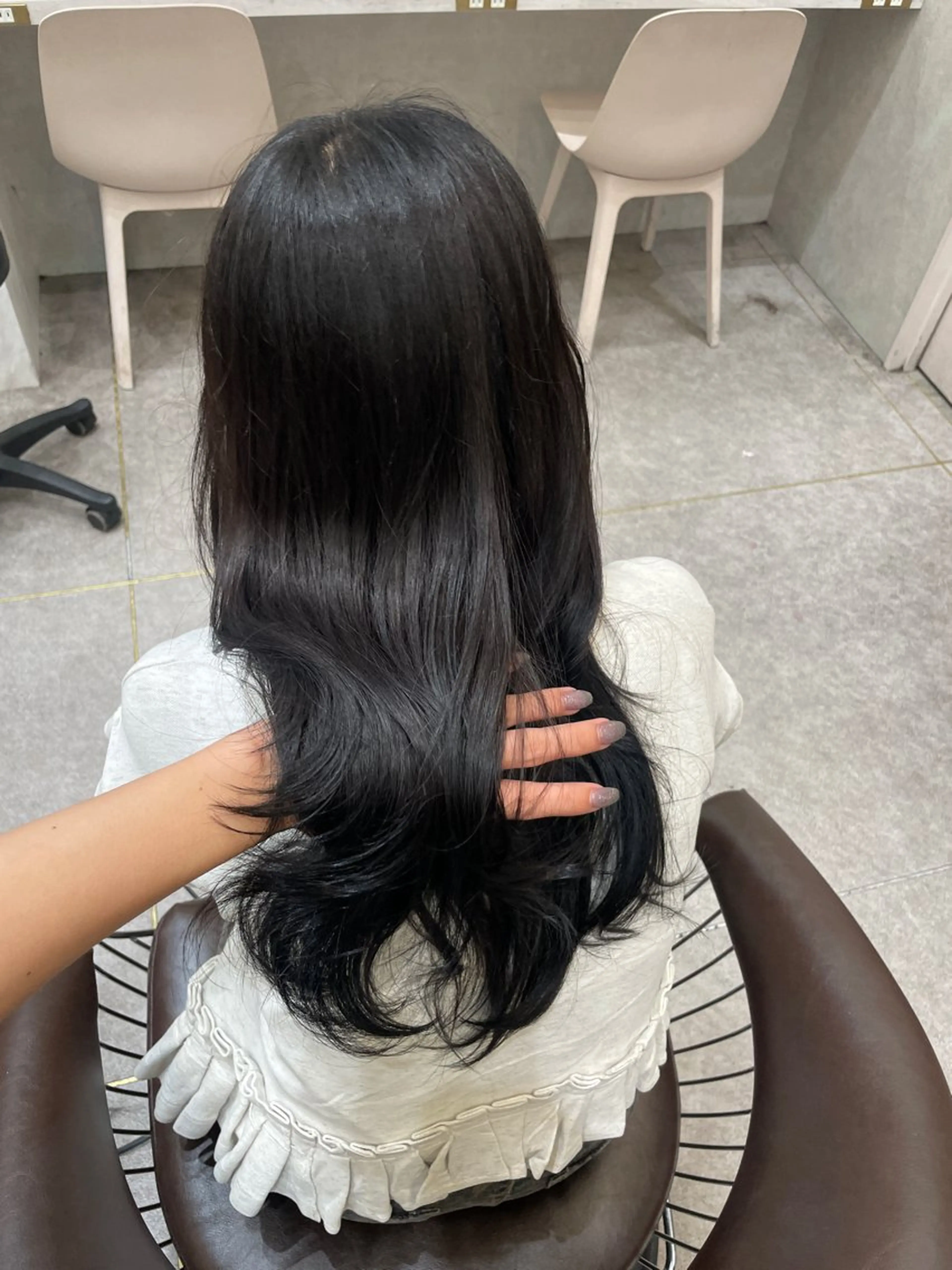 セミロング MOE 福岡韓国ヘア✧︎のヘアスタイル