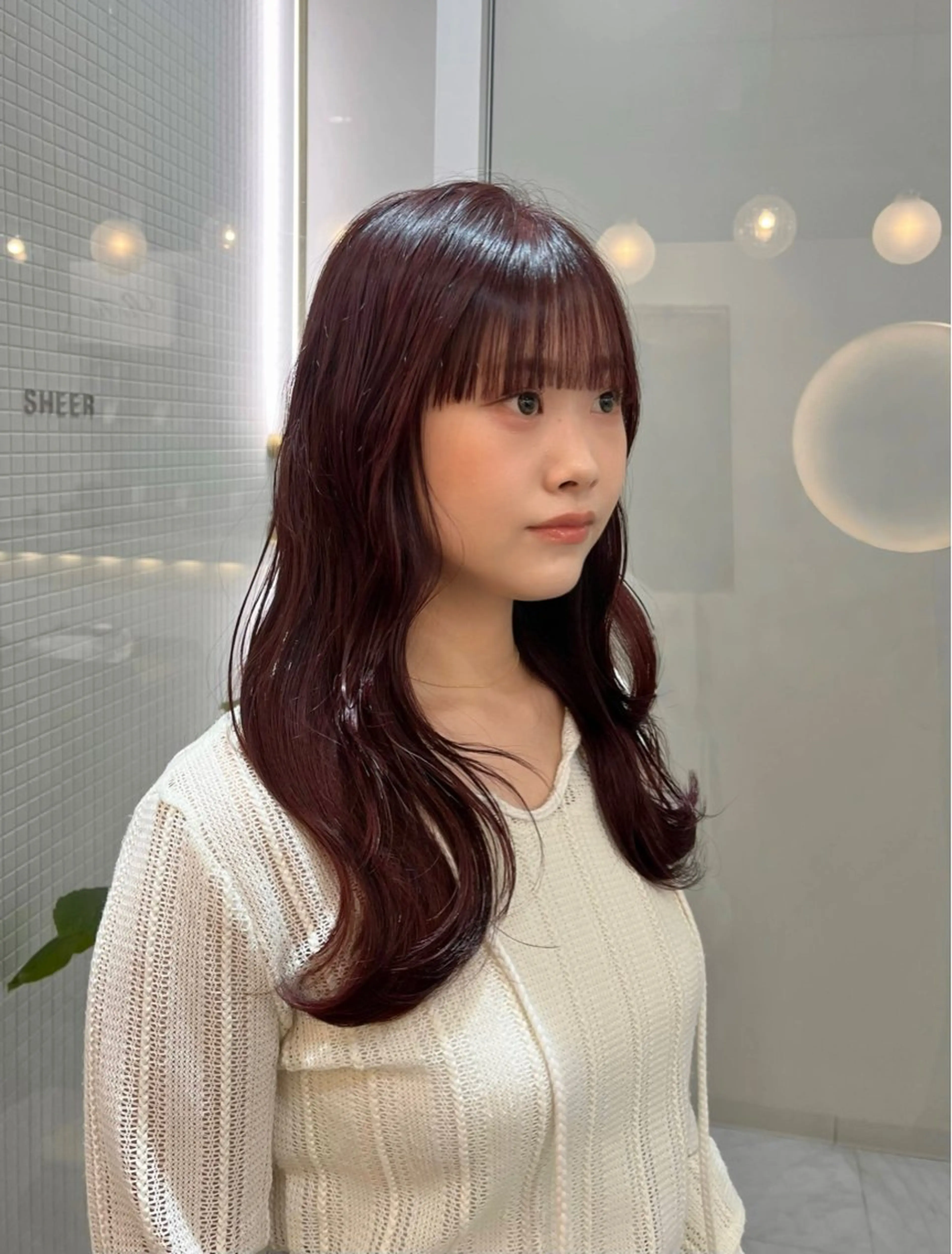 ロング カラー レッドカラー ワイドバング Moe モエの眉毛・アイブロウイメージ