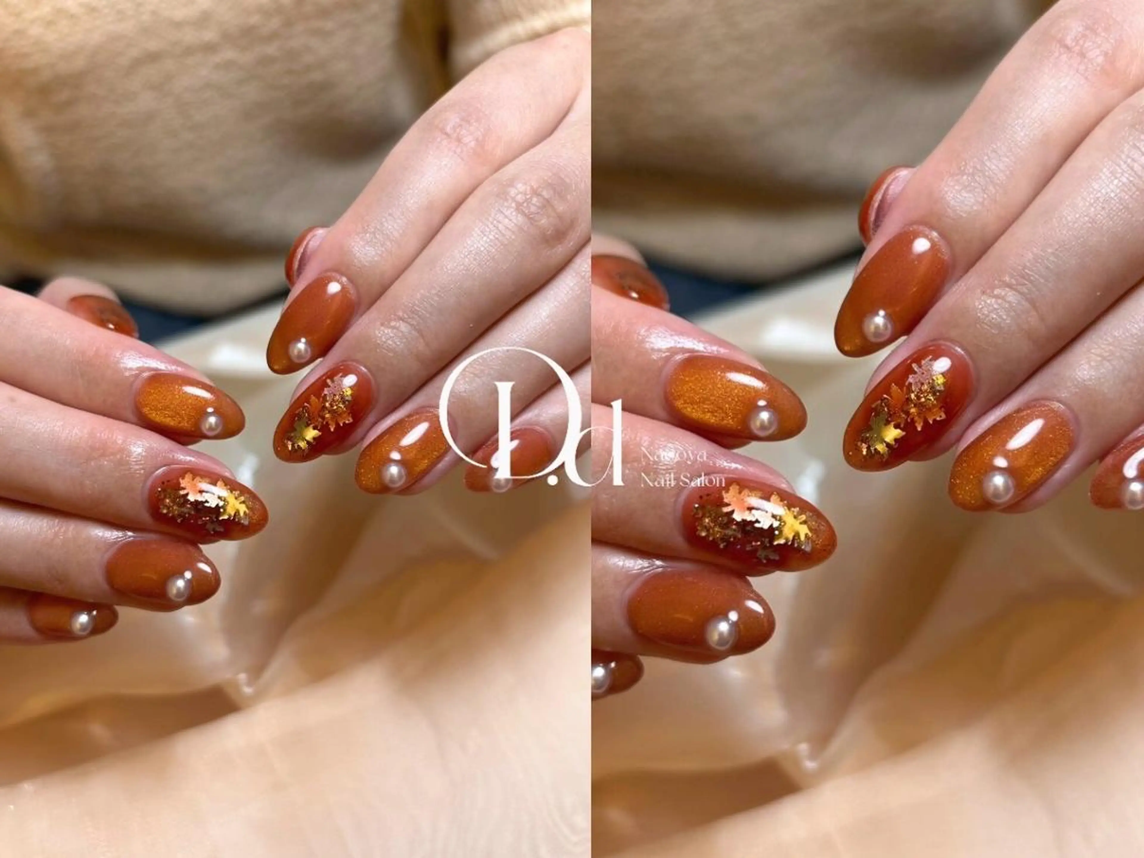 ネイル アートネイル ゴールド 韓国ネイル マグネットネイル マットネイル 💕D.d nail Hideyo🌸のネイルデザイン