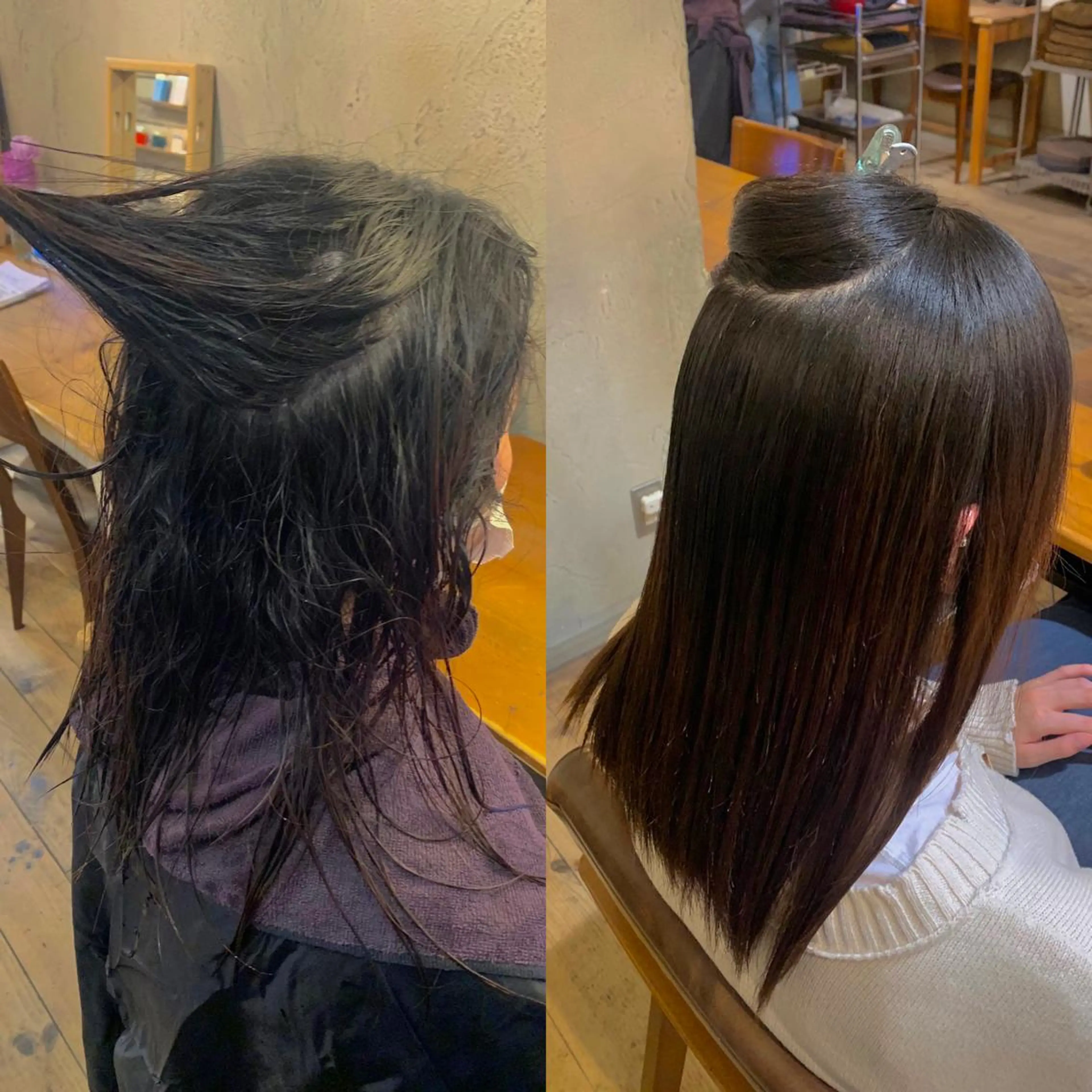 ミディアム パーマ ヘアアレンジ ミディアムパーマ ストレートパーマ ヘアカラー トリートメント ヘアセット Lani5710所属・🌈インナーカラー ‘ショウマ’🌈のヘアスタイル