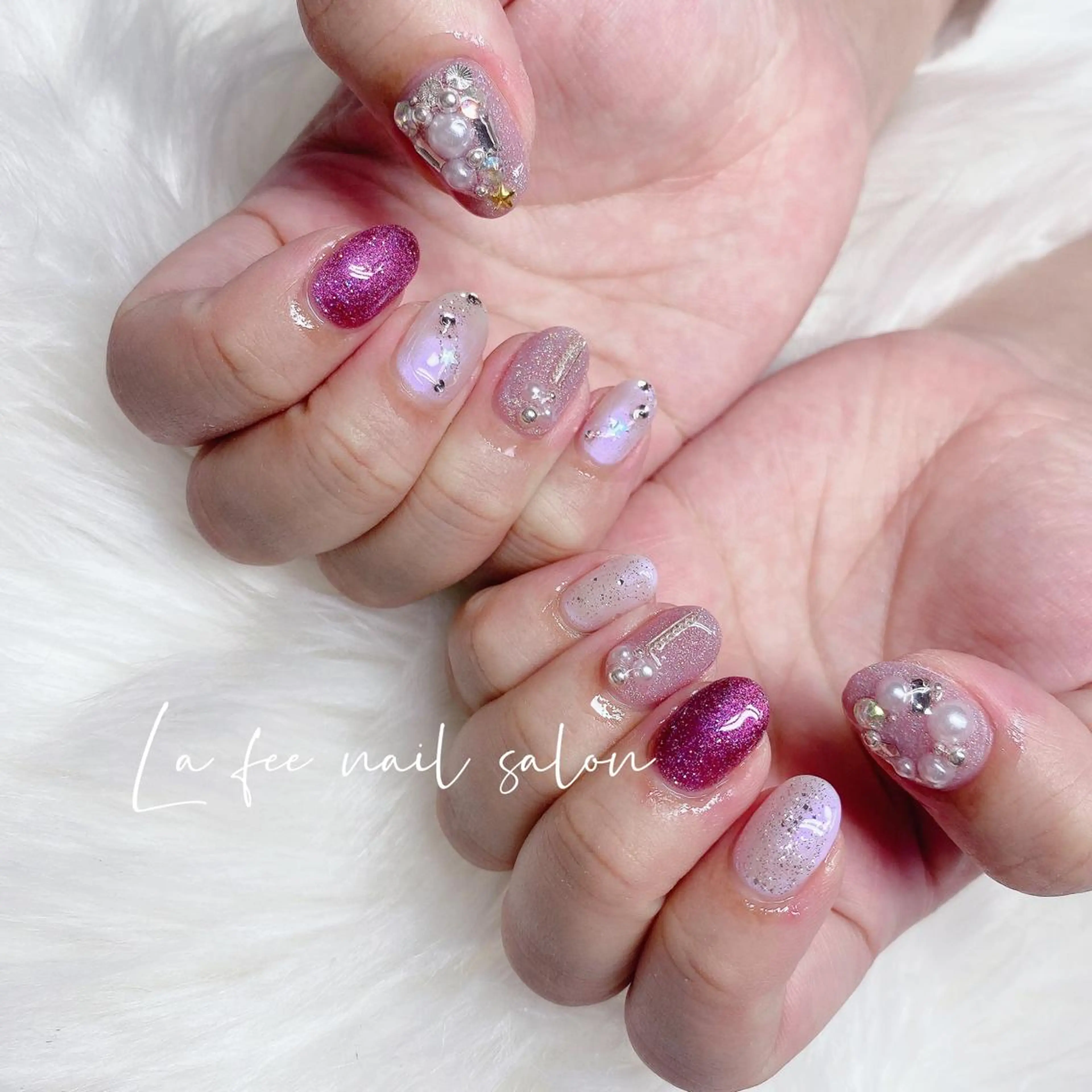 ネイル ハンドネイル ハンドケア La feeのネイルデザイン