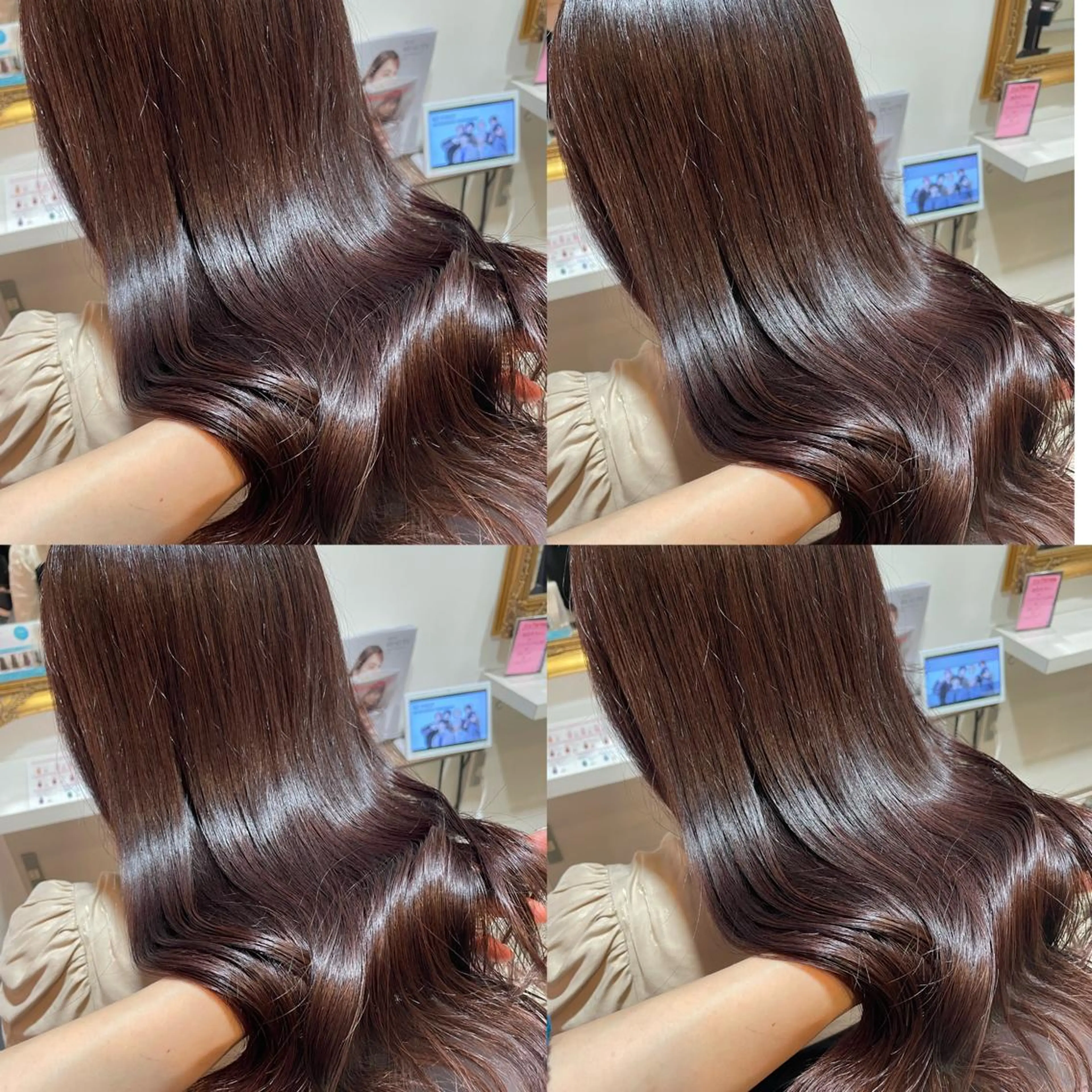 ロング ヘアカラー トリートメント 髪質改善×透明感× 艶髪🥀HIYORIのヘアスタイル