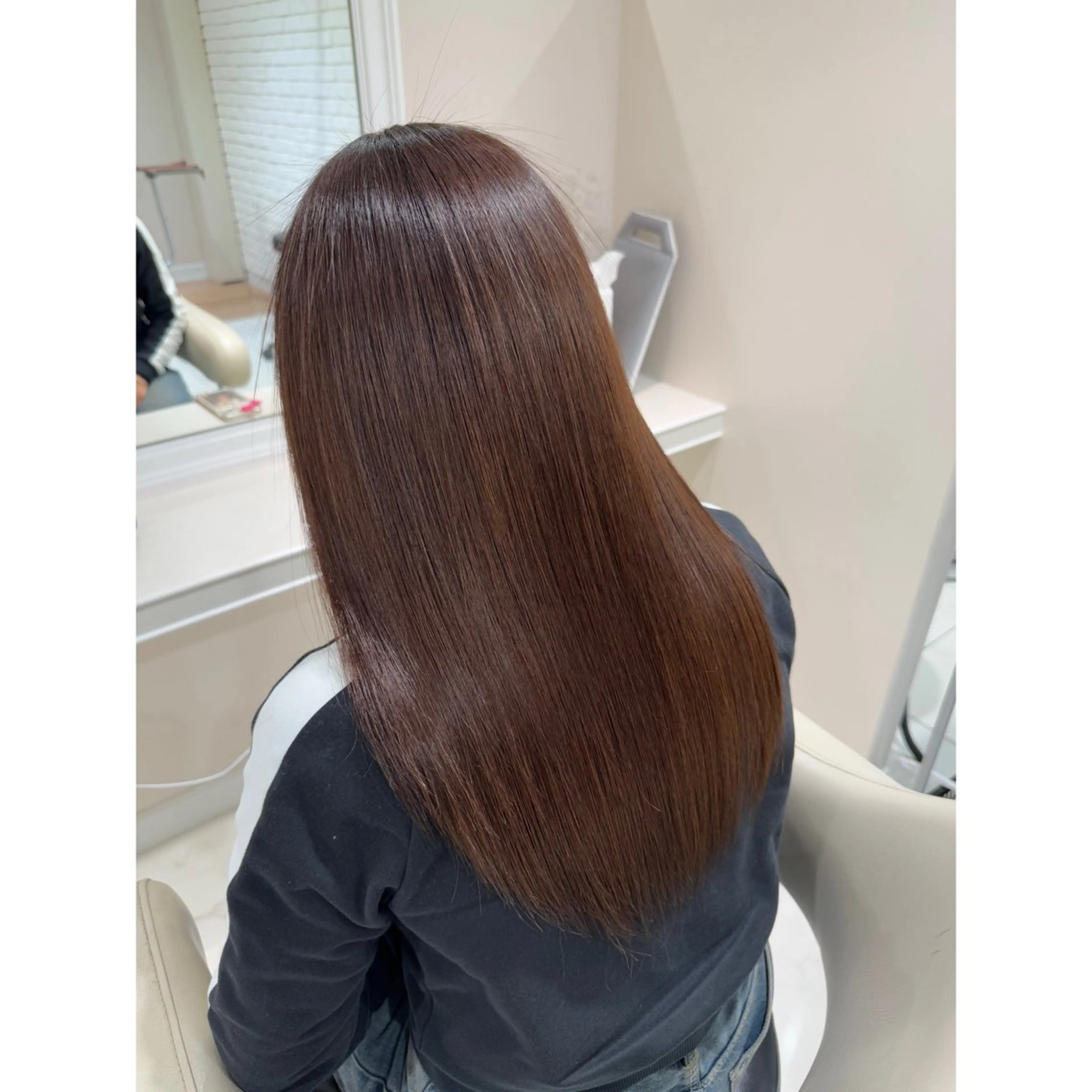 セミロング パーマ 韓国ヘア 🎀中川綾乃🎀のヘアスタイル