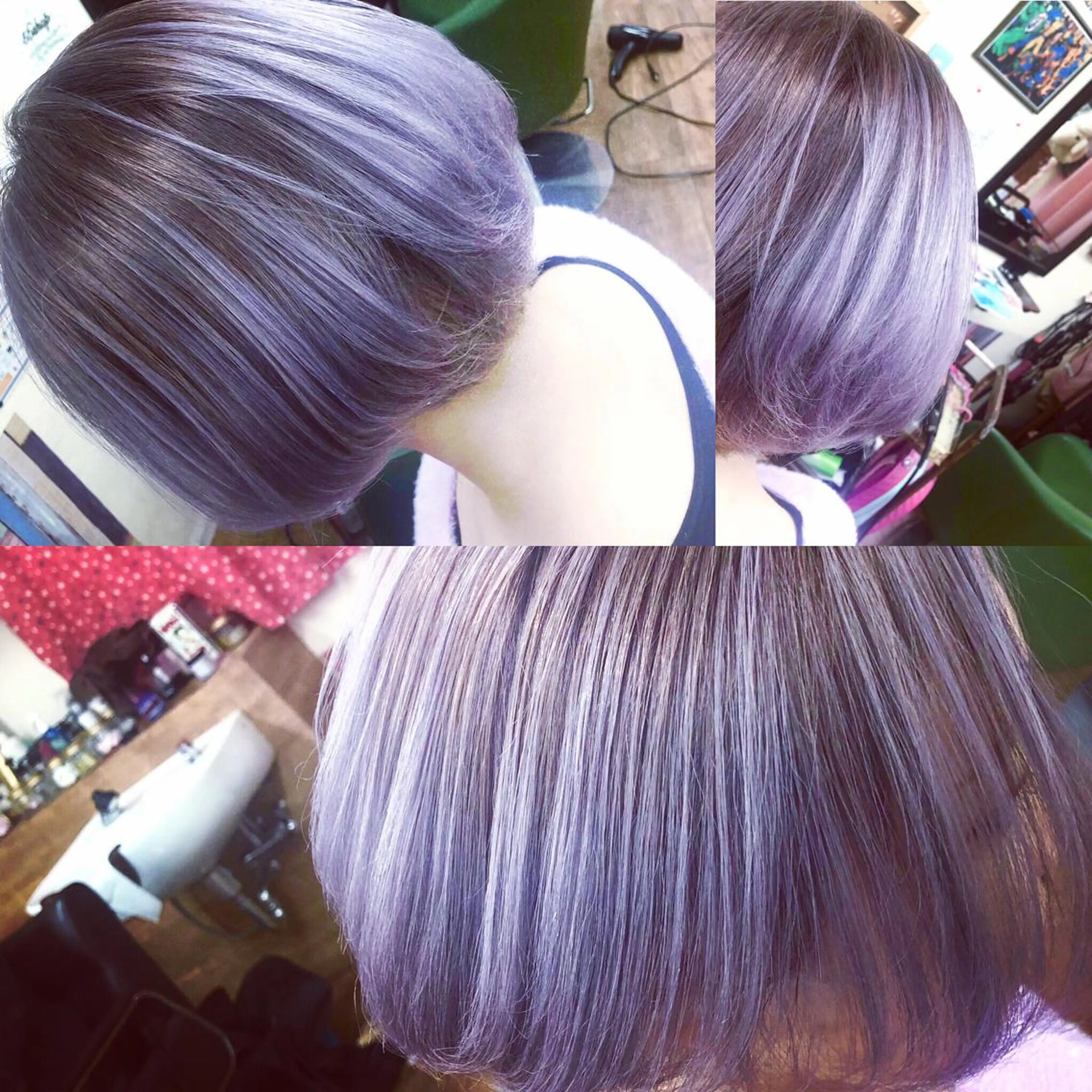 バレイヤージュ＋自社開発トリートメントの写真