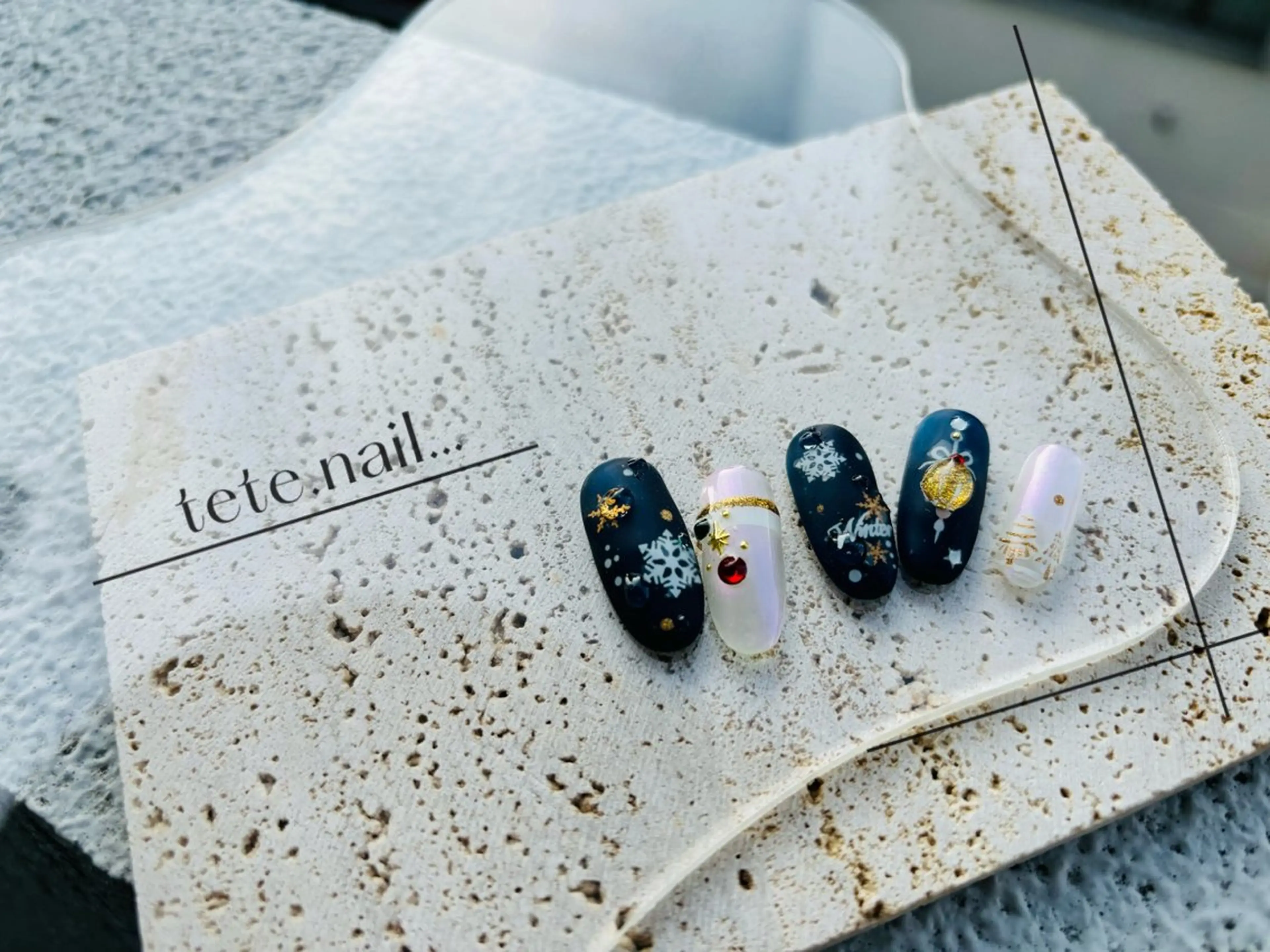 ネイル ハンドネイル tete. nailのネイルデザイン