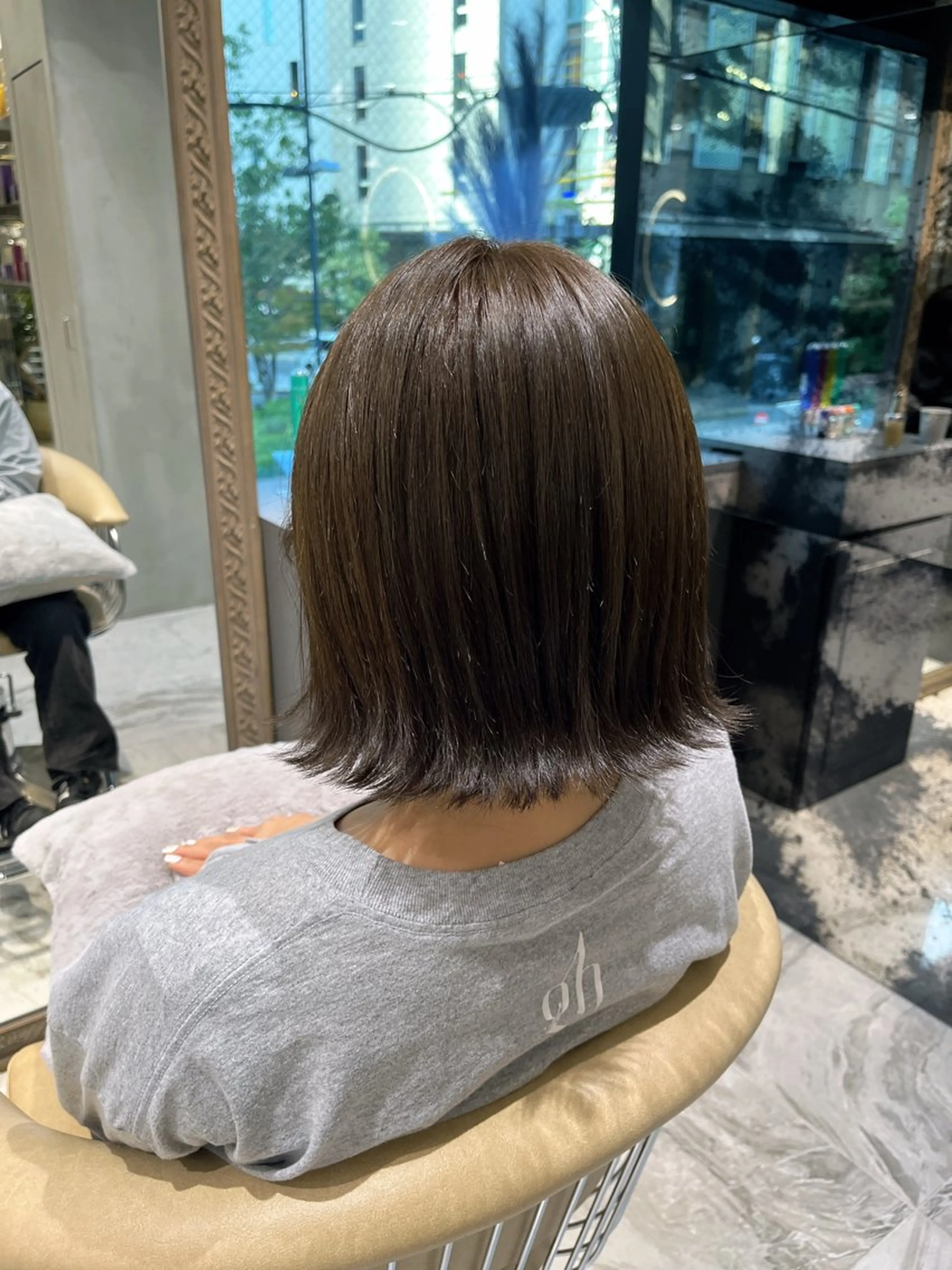 ショート カット ヘアカラー トリートメント 髪質改善/縮毛矯正 松原和志のヘアスタイル