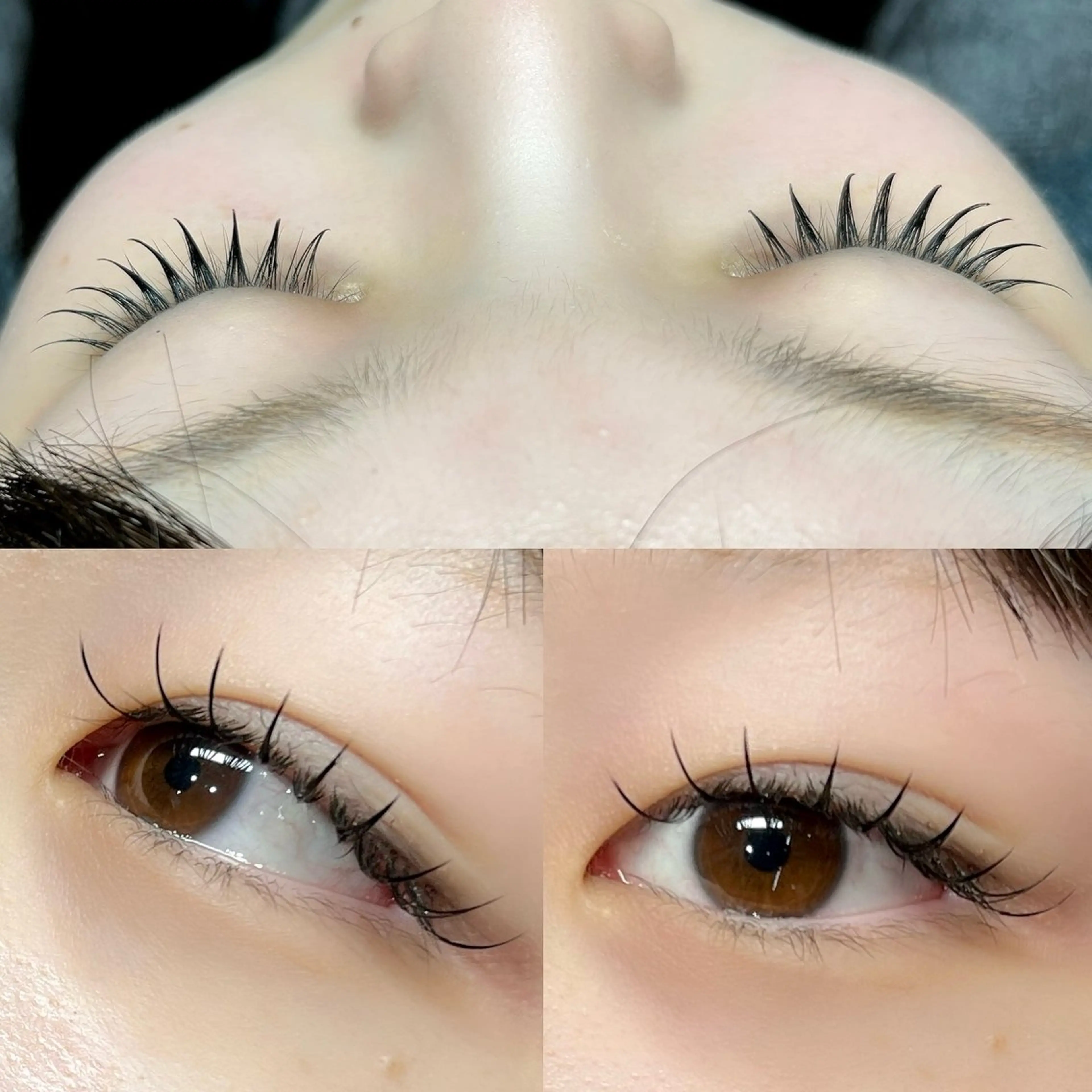 マツエク・マツパ 束感まつ毛 マツエク Lupines🫧 MONEのマツエク・マツパデザイン