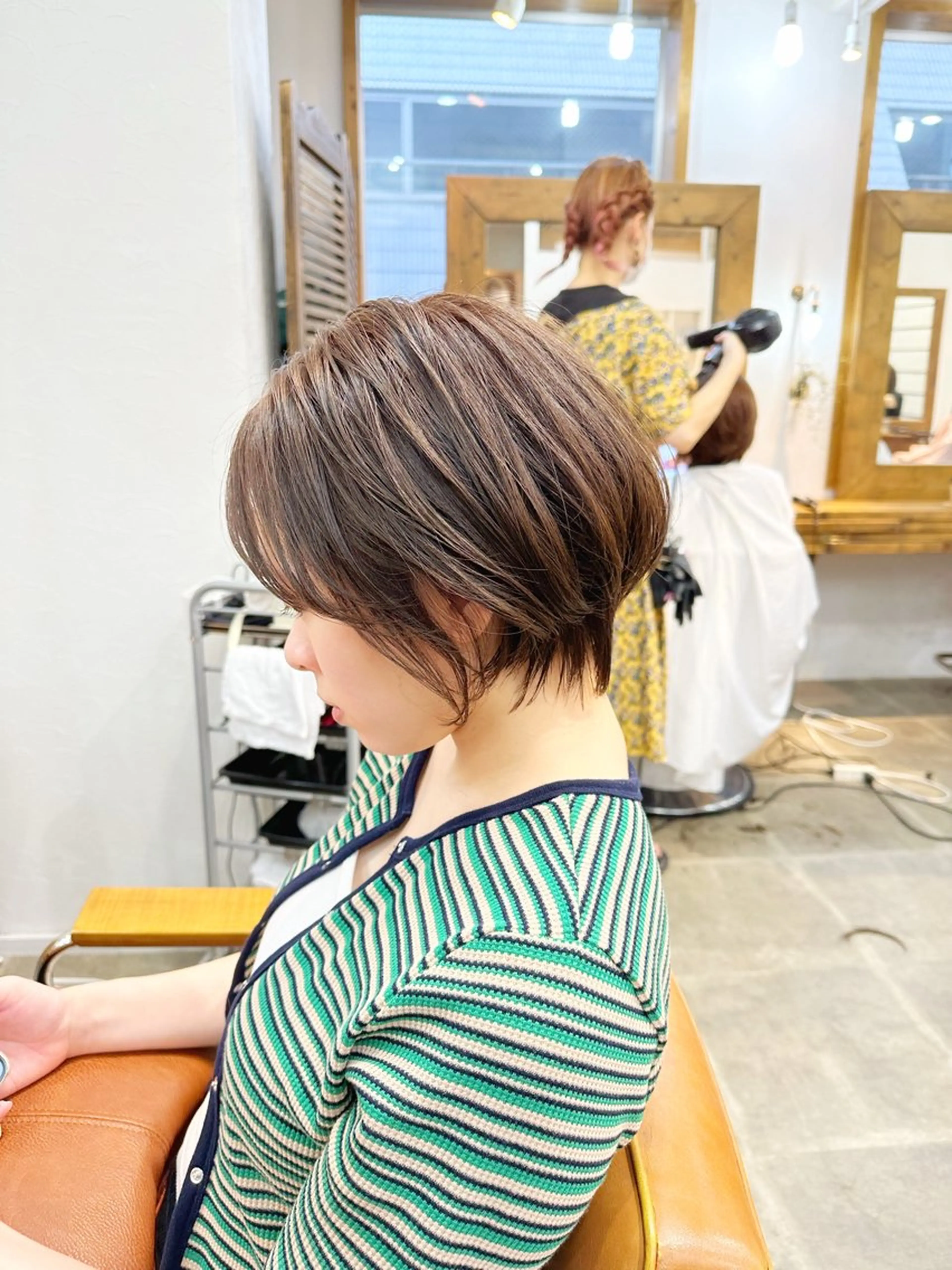 ショート カラー 透明感カラー 👑銀座ショート/ 絶壁補正/金子涼👑のヘアスタイル