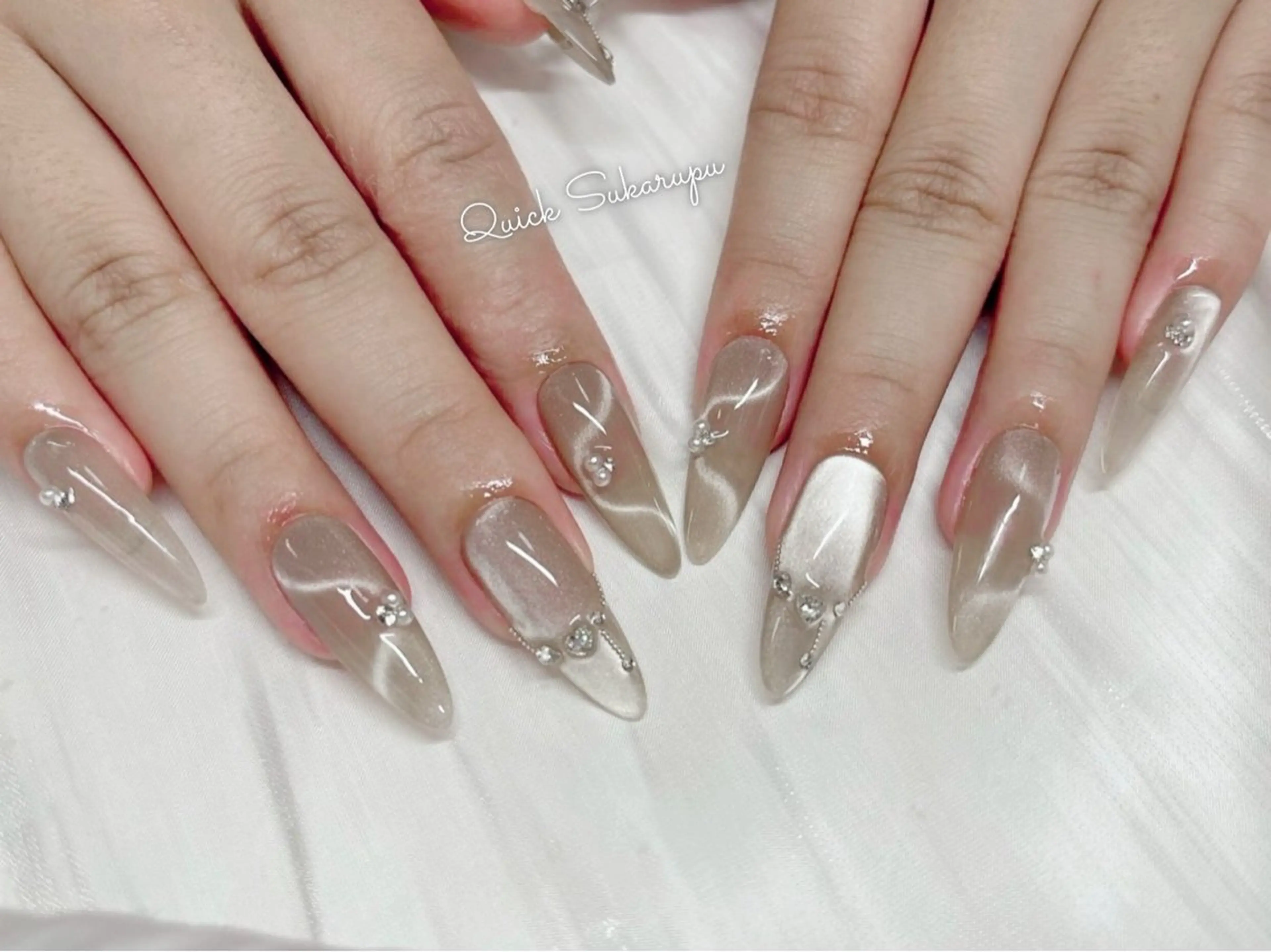 ネイル ハンドネイル Quick Sukarupu新宿のネイルデザイン