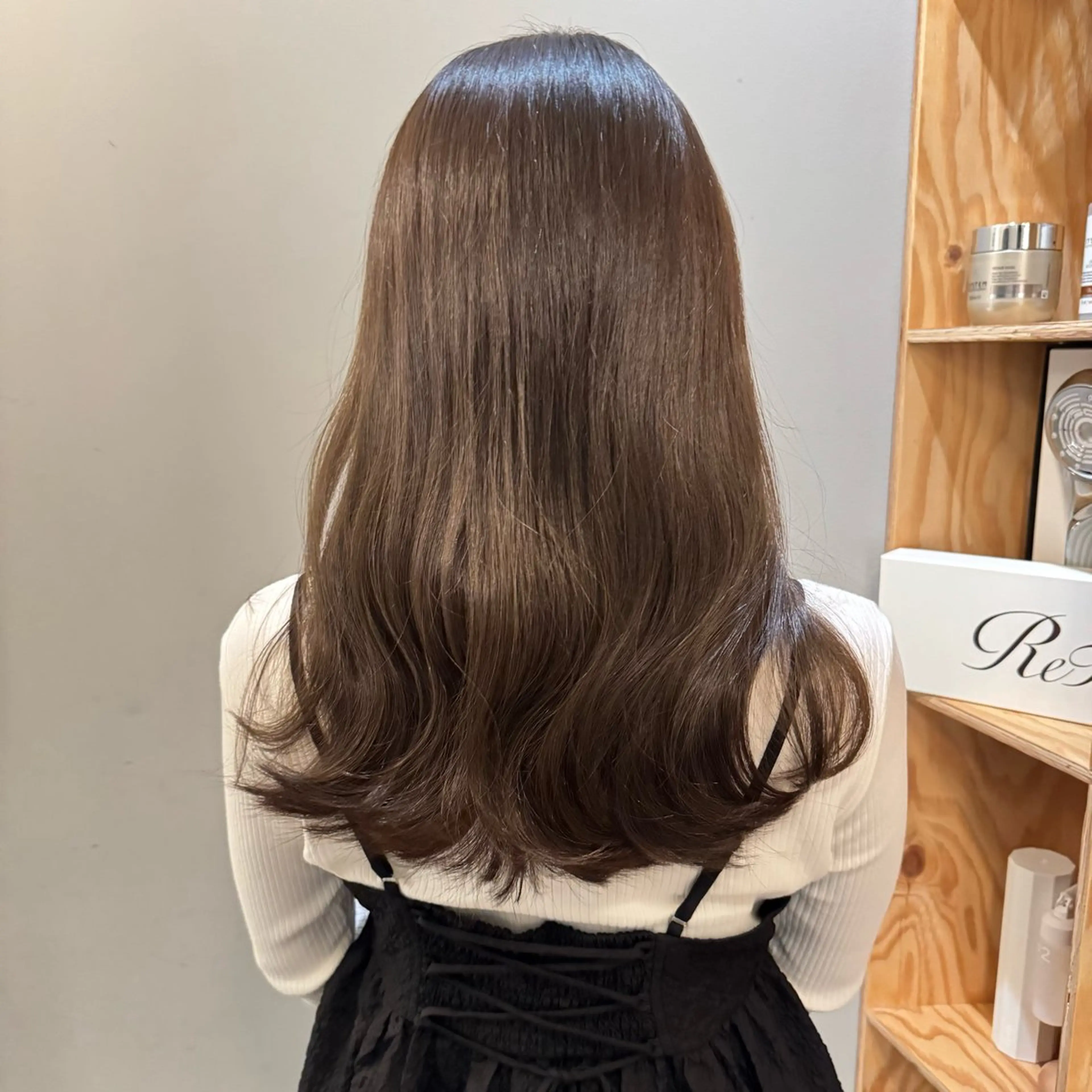 セミロング カラー ヘアカラー トリートメント 🌿レイヤーボブ/パ ーマ🌿　木梨健太のヘアスタイル