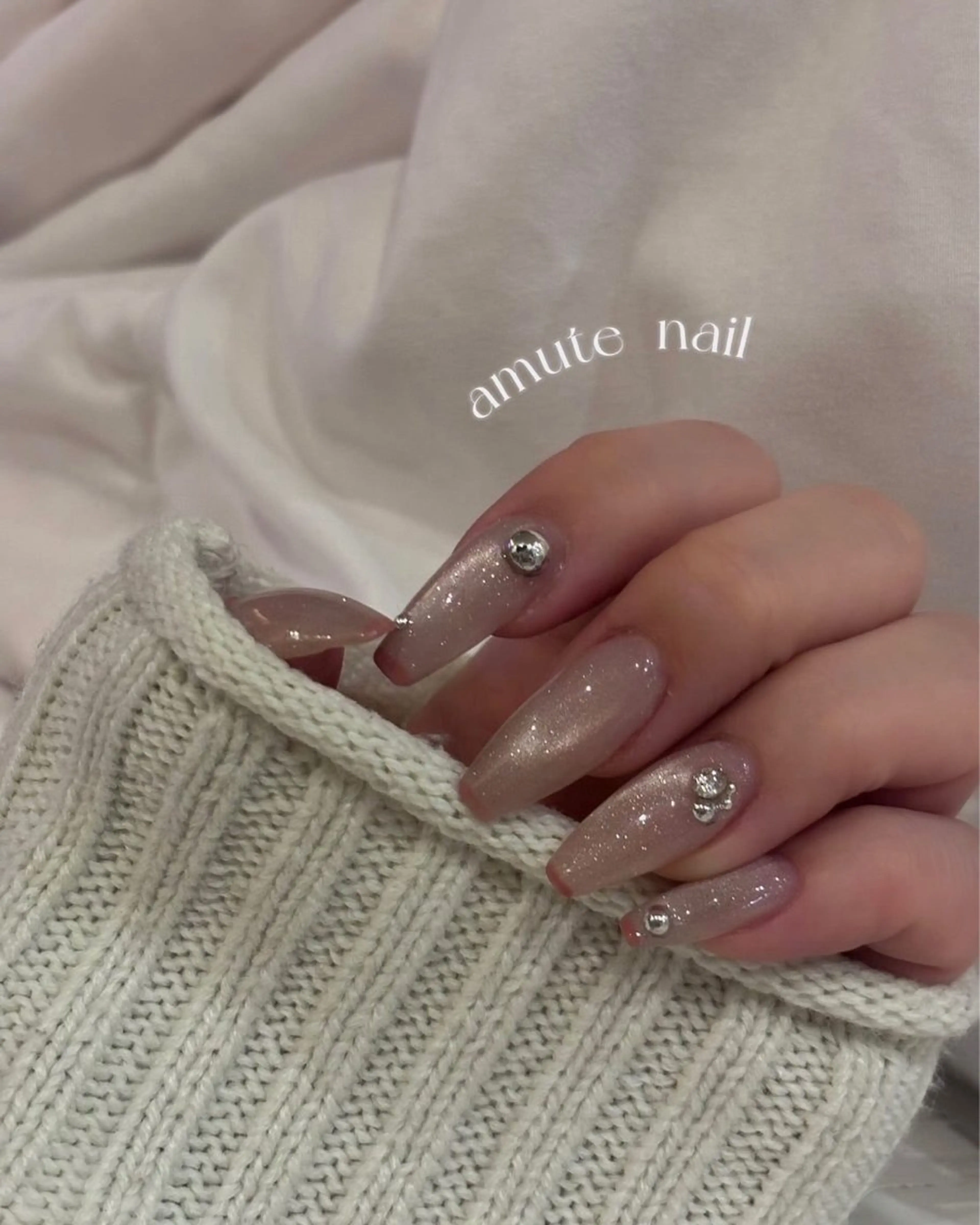 ネイル ハンドネイル Amute nailのネイルデザイン