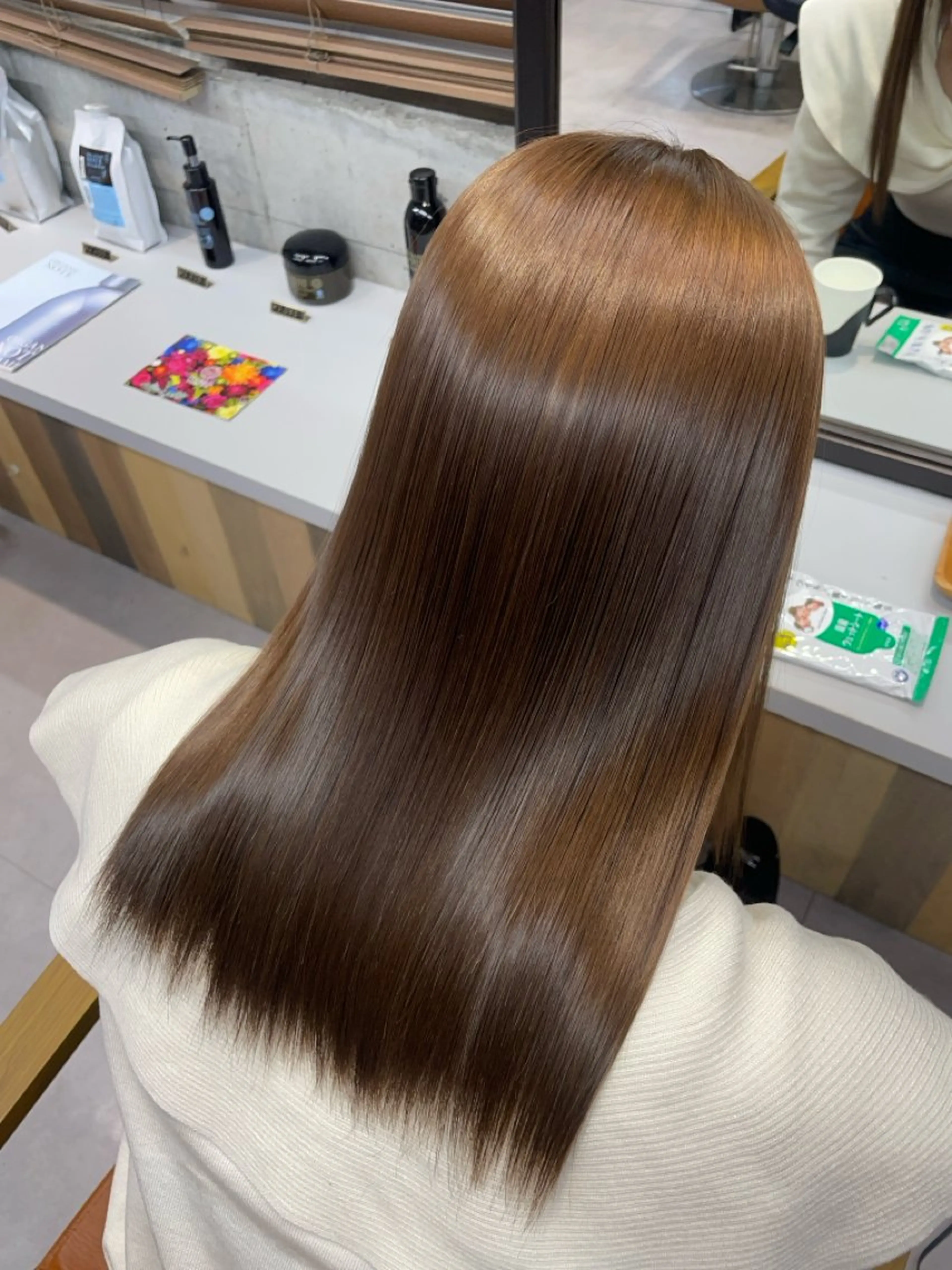 セミロング ヘアカラー トリートメント 野村颯汰 カットモデル募集中のヘアスタイル