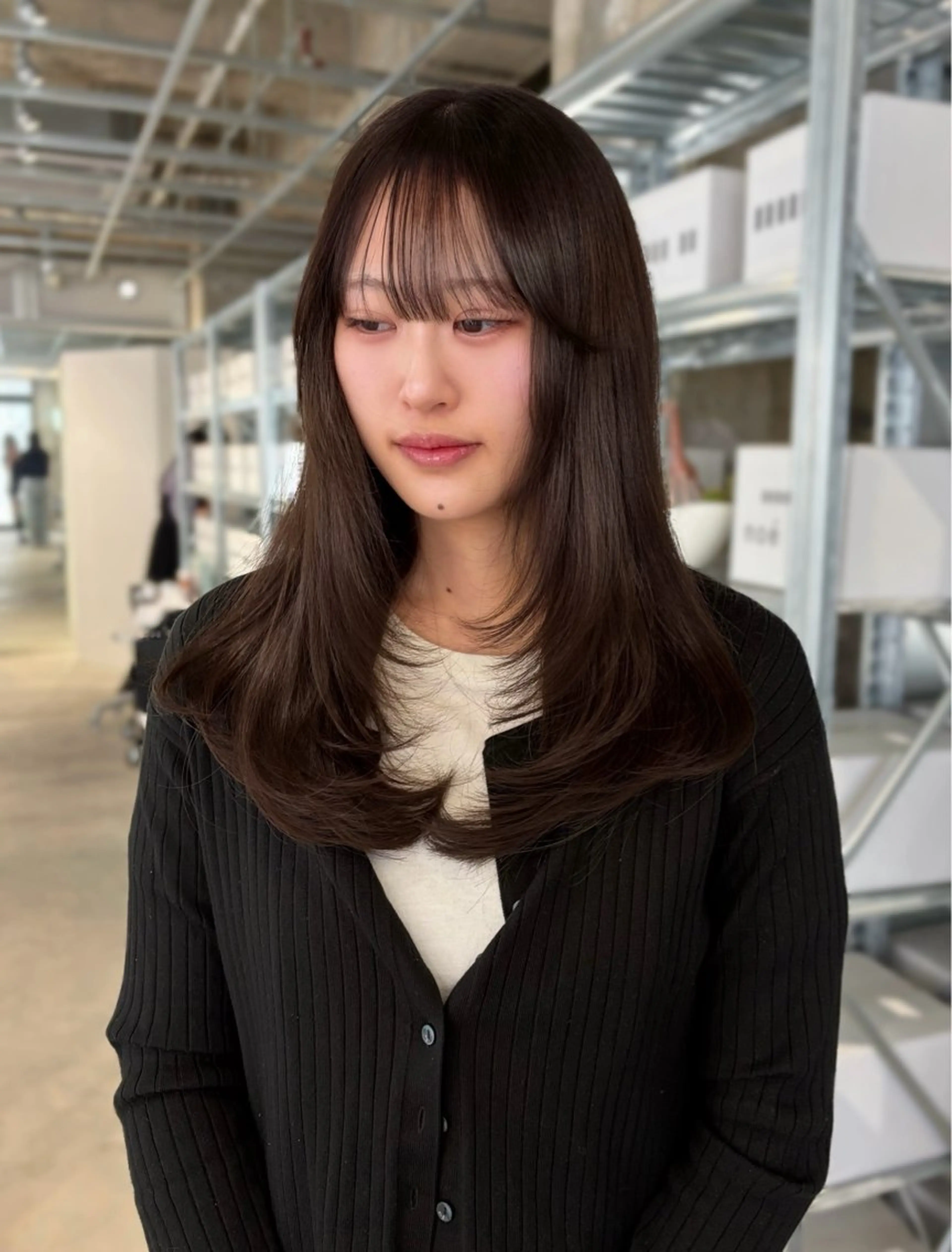 ロング カラー カット ヘアカラー トリートメント ダブルカラー/レイヤ ーカット 🤍ゆきなのヘアスタイル