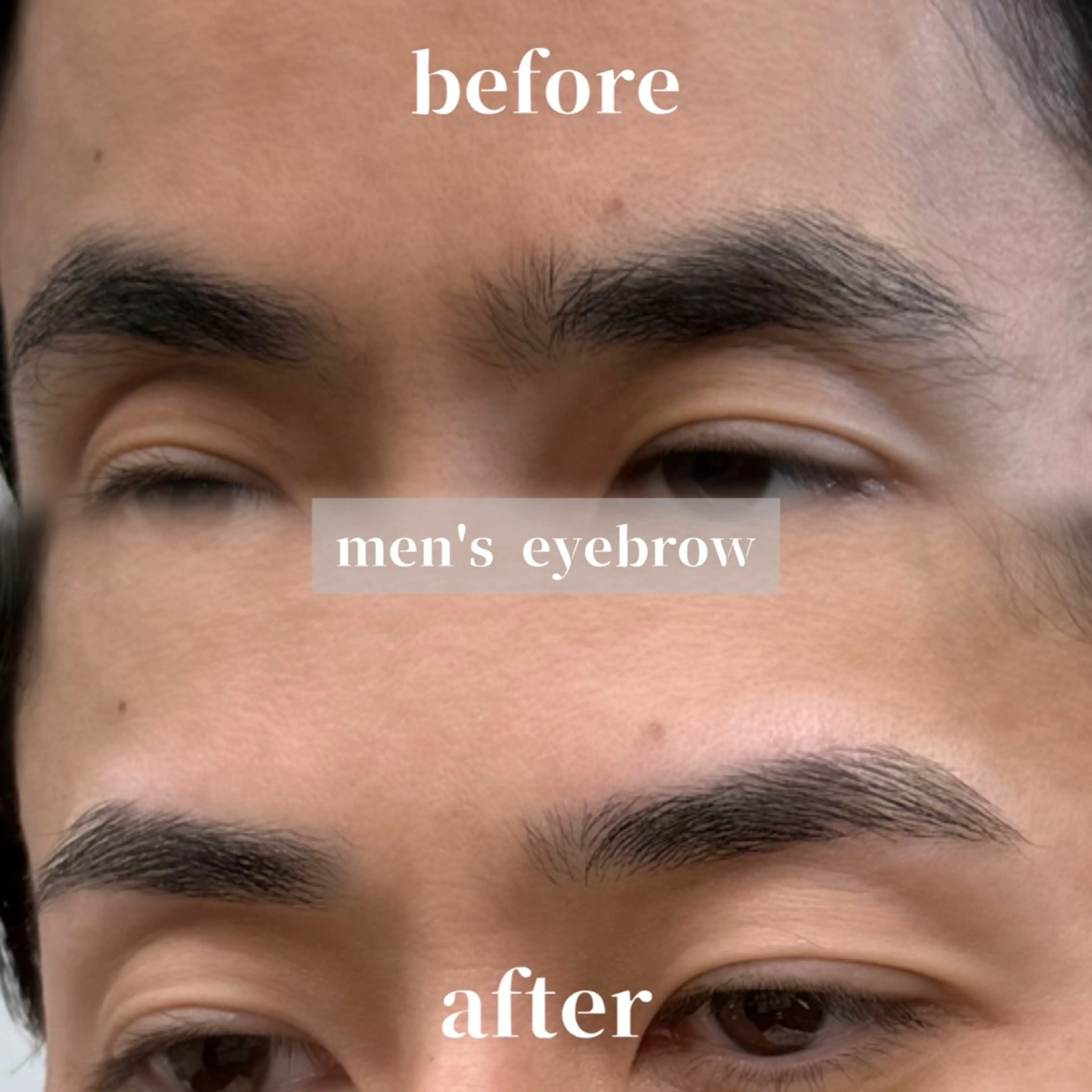 🫧【men's】美眉アイブロウwax🫧+ フェイスwax1箇所特典!【アイブロウメイク可能です!】の写真