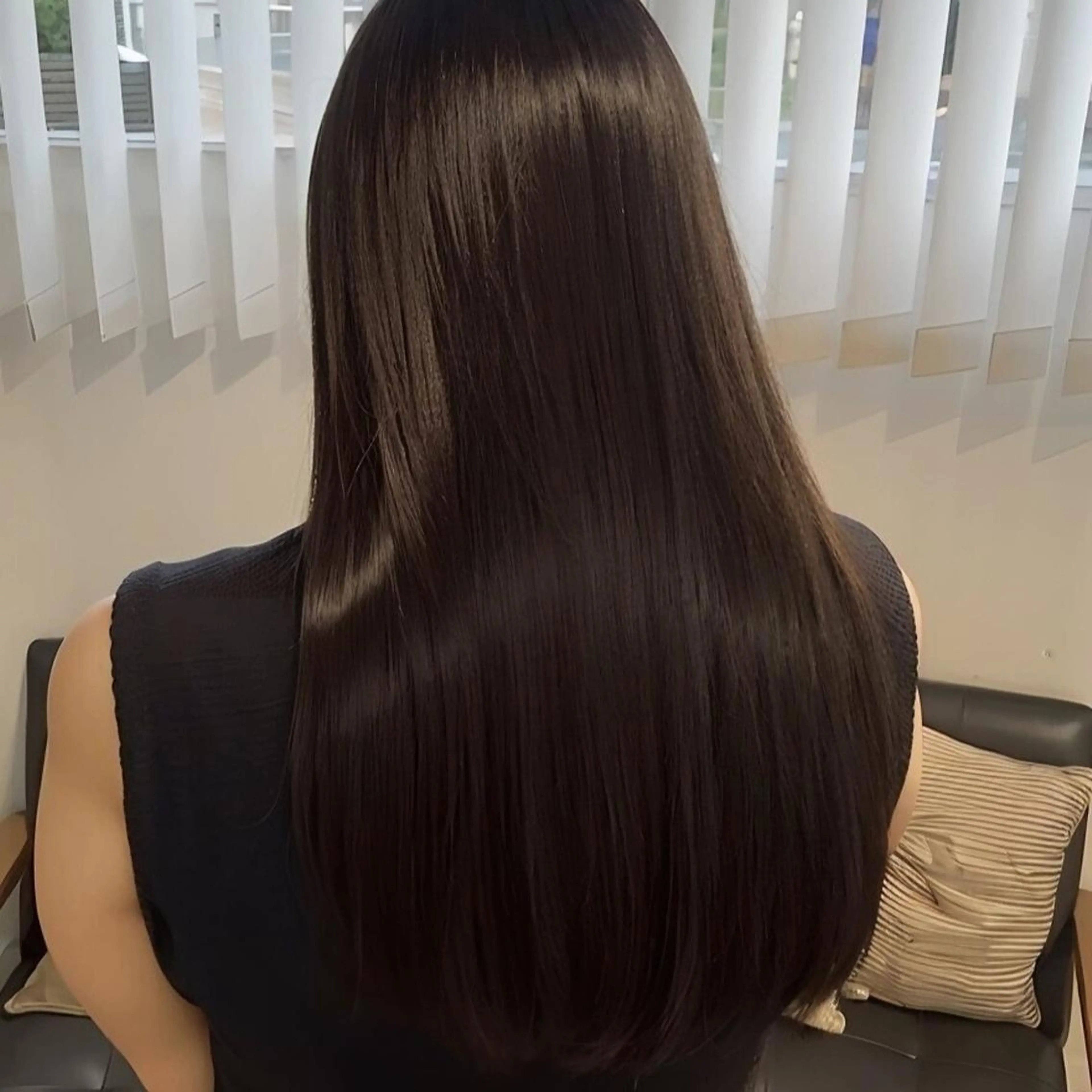 ロング カット 縮毛矯正 【美髪×レイヤー】 コグスリのヘアスタイル