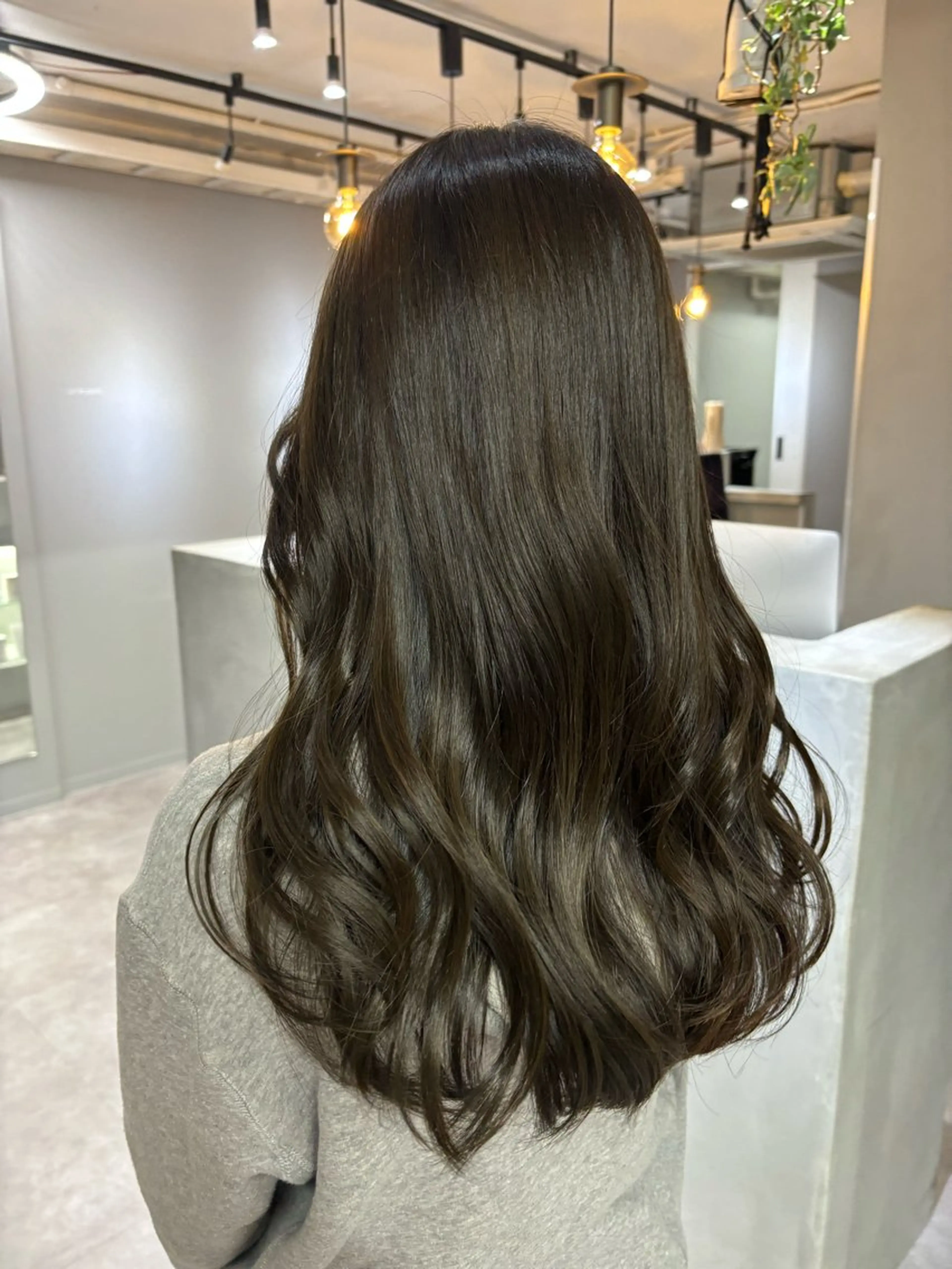 ロング カラー きよはらちさき🍑 柔らかカラー🌱🫧のヘアスタイル