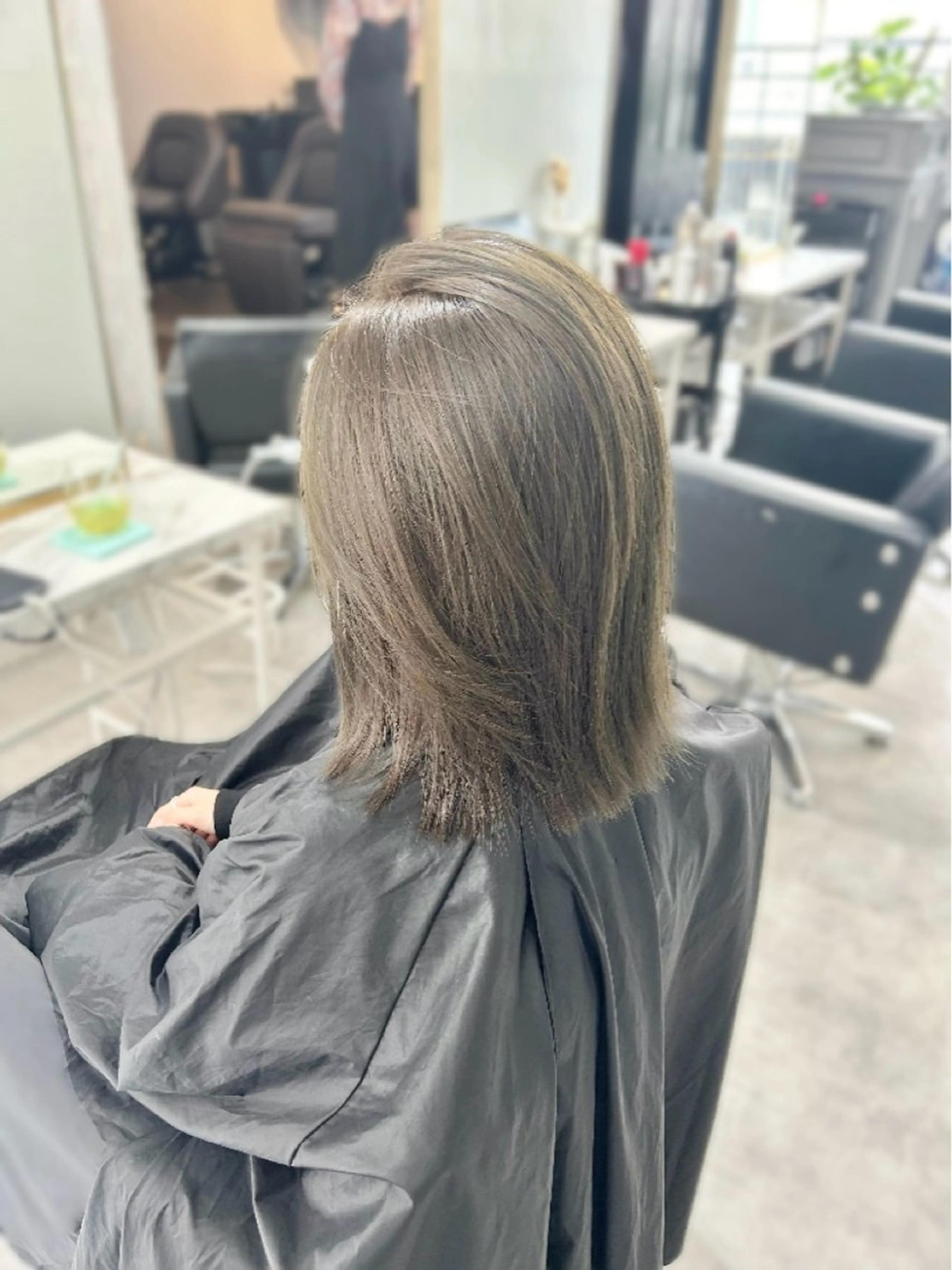 ミディアム カラー カット ヘアカラー 💘大人可愛く💘 Natsuki❥❥❥のヘアスタイル