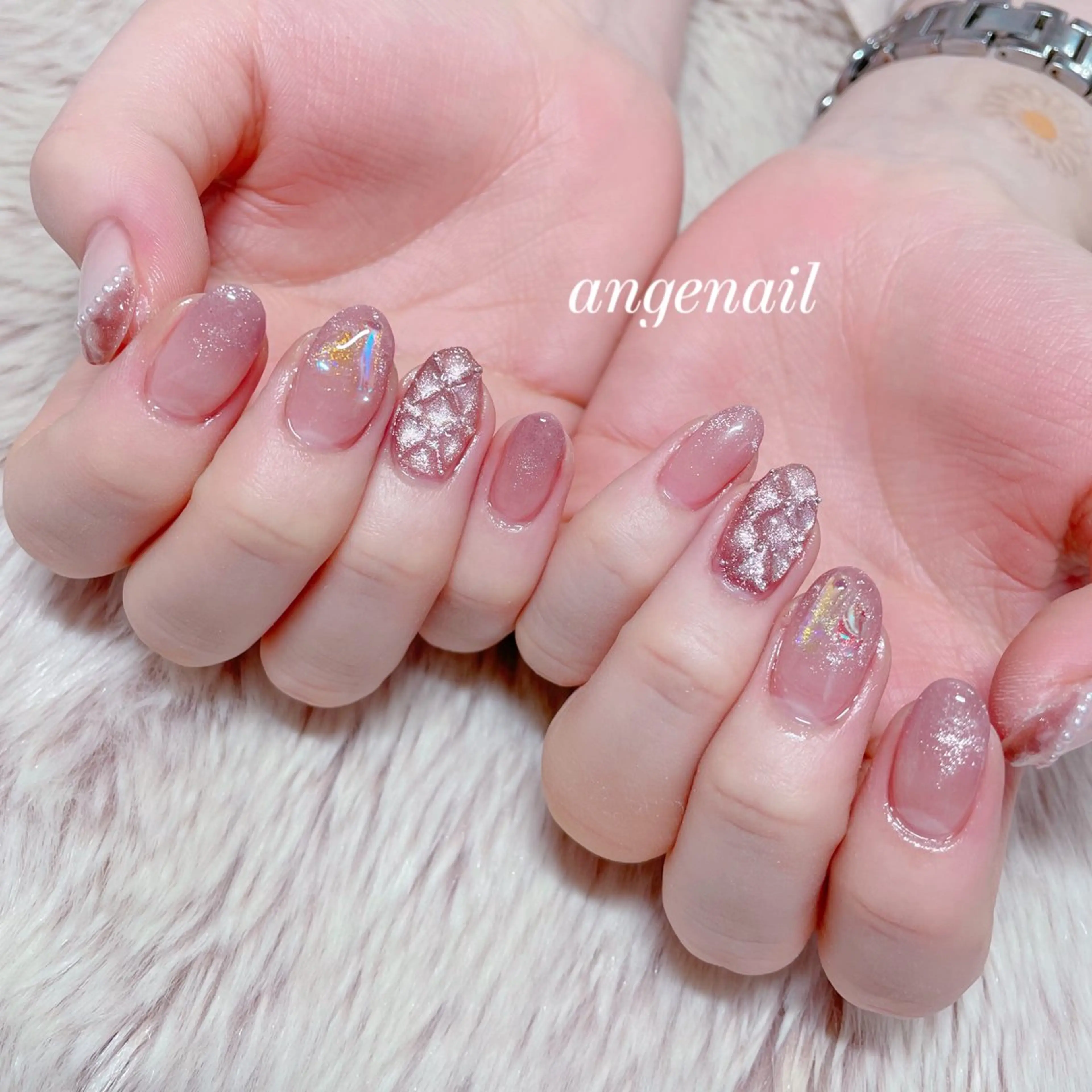 ネイル ハンドネイル オーナーネイリスト MAKIのネイルデザイン