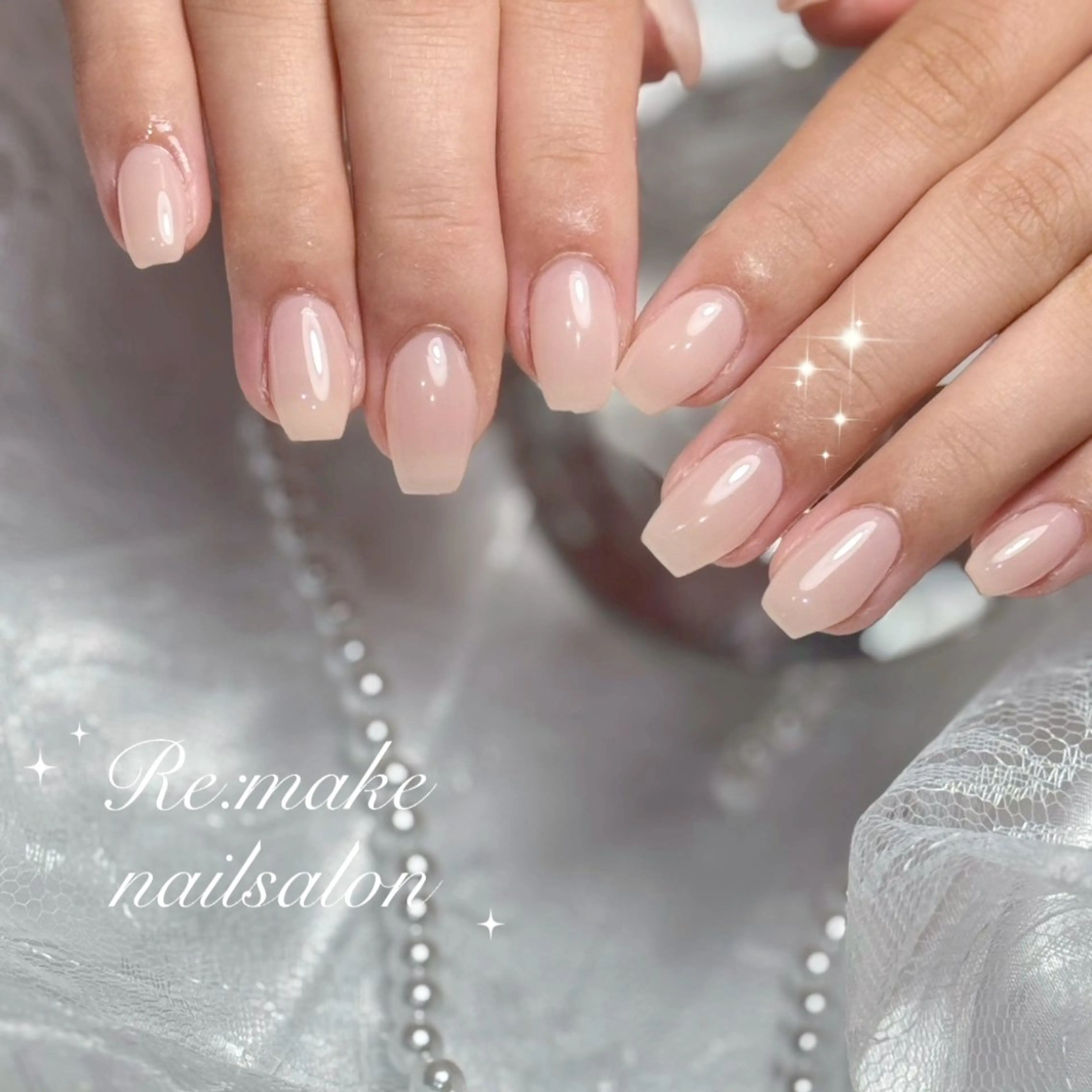 ネイル ワンカラーネイル Re:make uranのネイルデザイン
