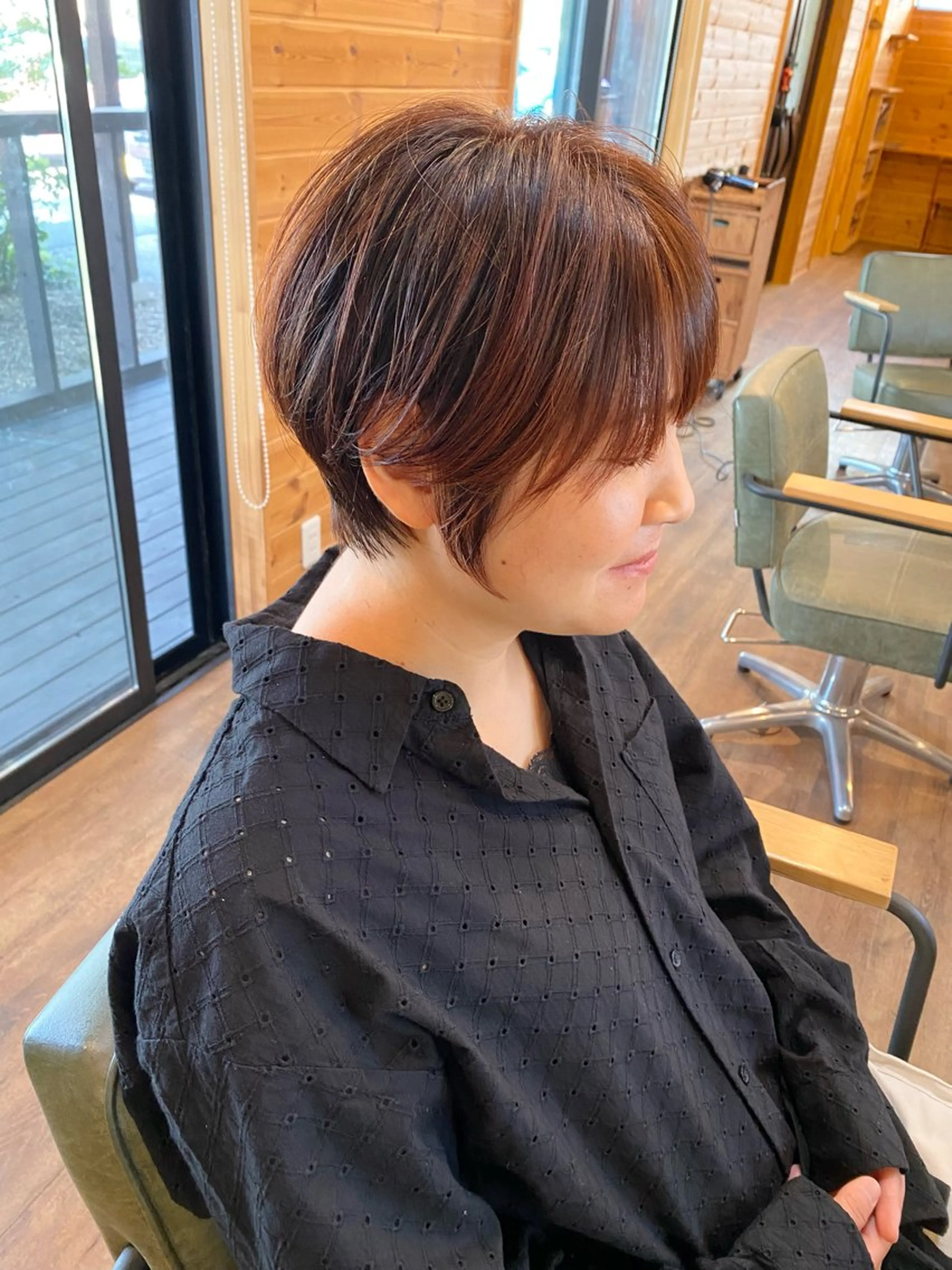 ショート カラー 南雲 勇人のヘアスタイル