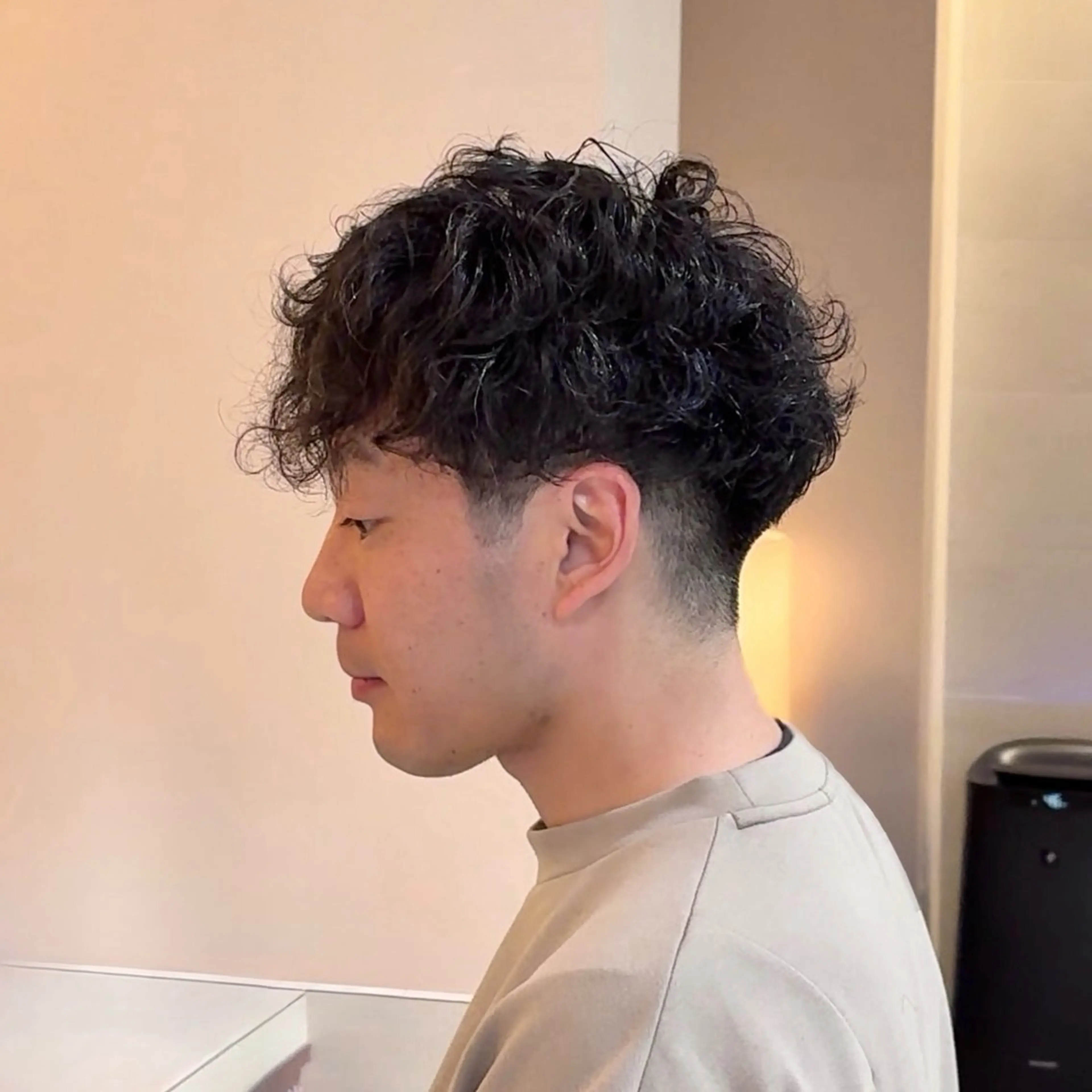 ショート パーマ メンズ カット パーマ メンズ特化美容師 / 篠谷祐輝のヘアスタイル