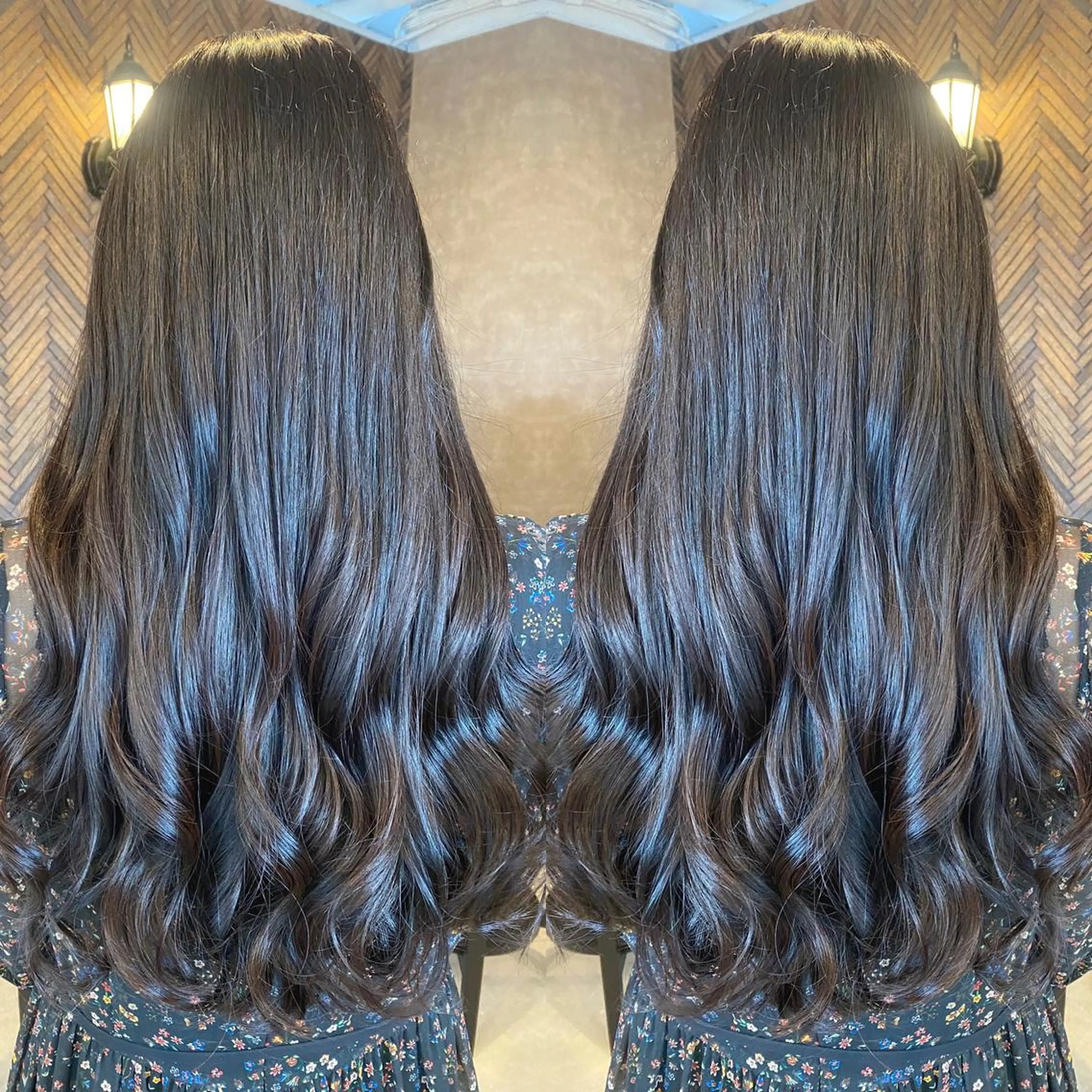 ロング カラー tocca 💜石田愛結💜のヘアスタイル