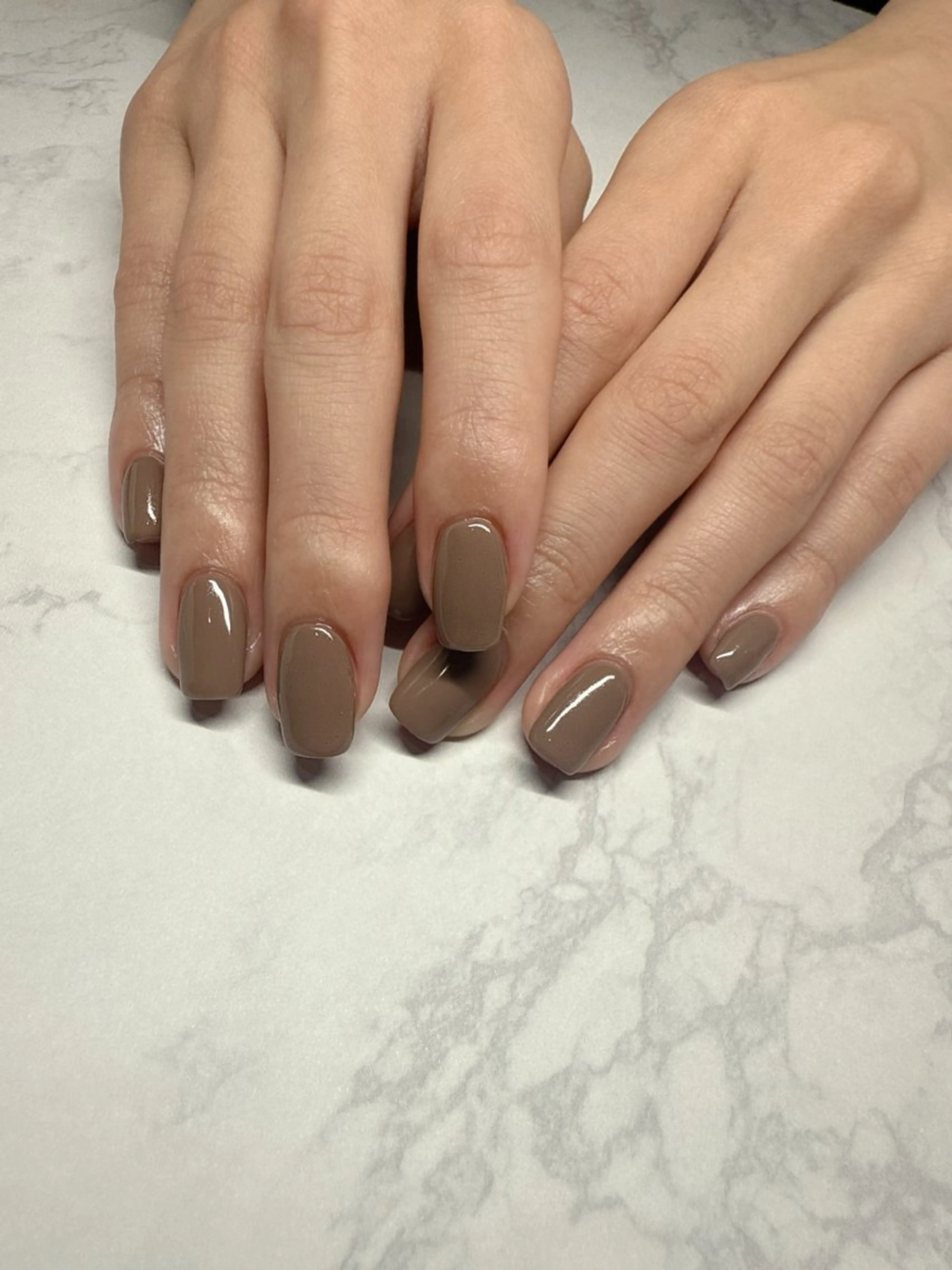 ネイル ワンカラーネイル ハンドネイル nailist SATO【銀座】のネイルデザイン