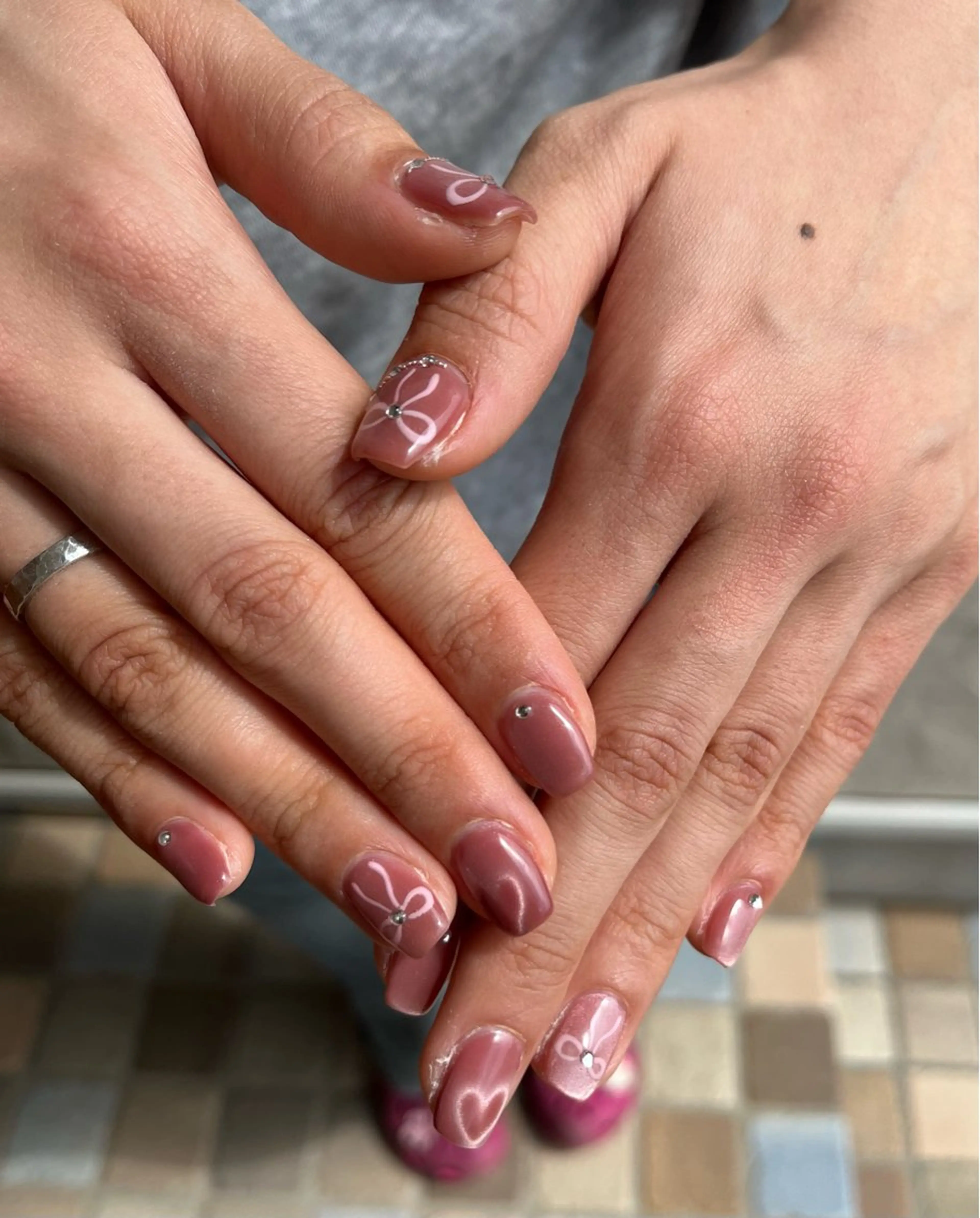 ネイル 持ち込み S. SAYAのネイルデザイン